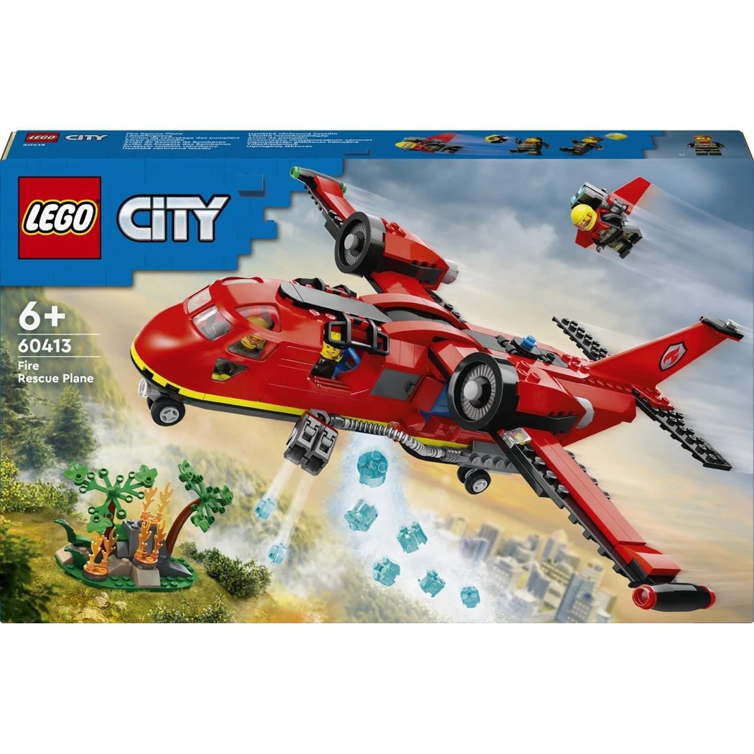 1 LEGO City Fire Rescue Plane 60413, 1 of 11