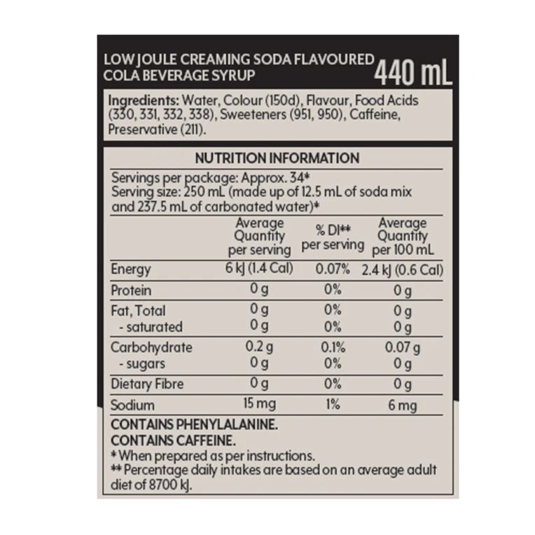 2 Pepsi-Cola Sodastream Creaming Soda Mix 440ml, 2 of 2