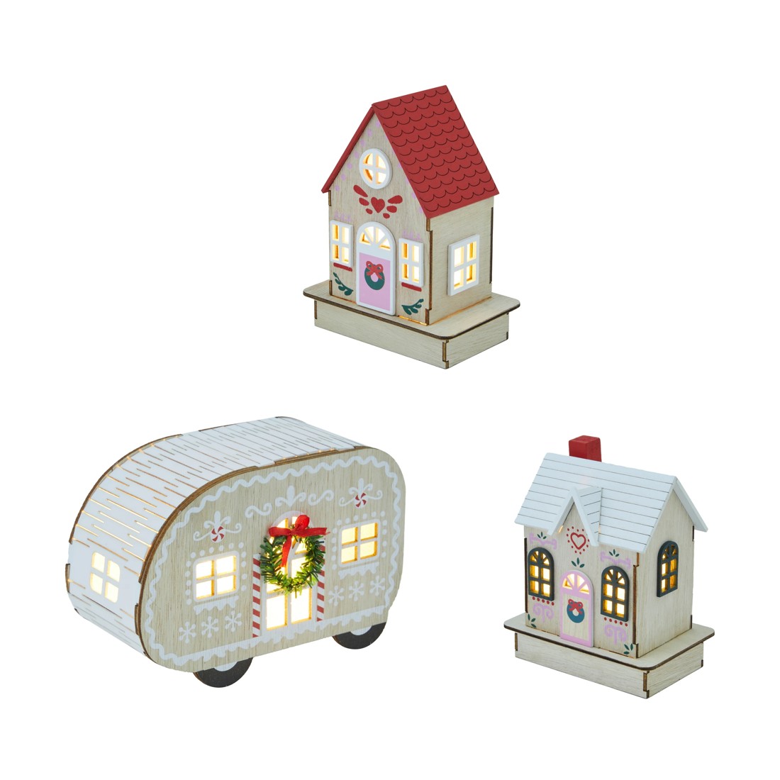 2 Light Up Small Village - Assorted, 2 of 7