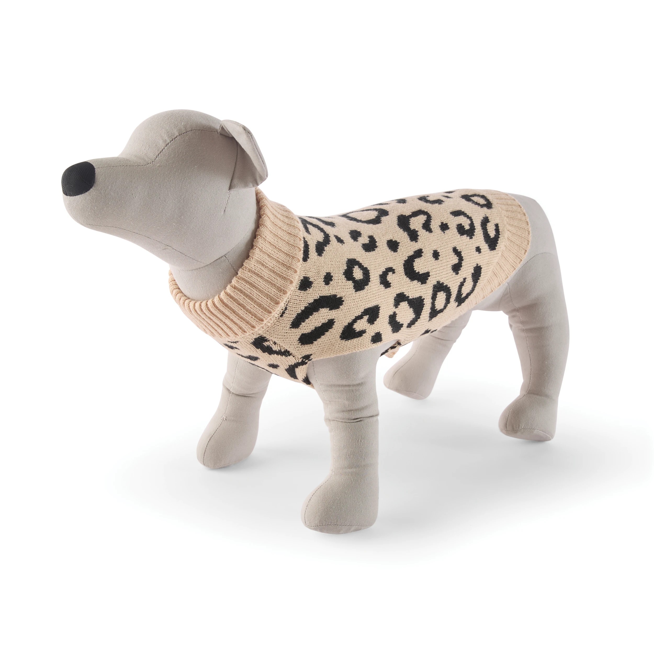 2 Pet Leopard Knit Jumper - Small, 2 of 9