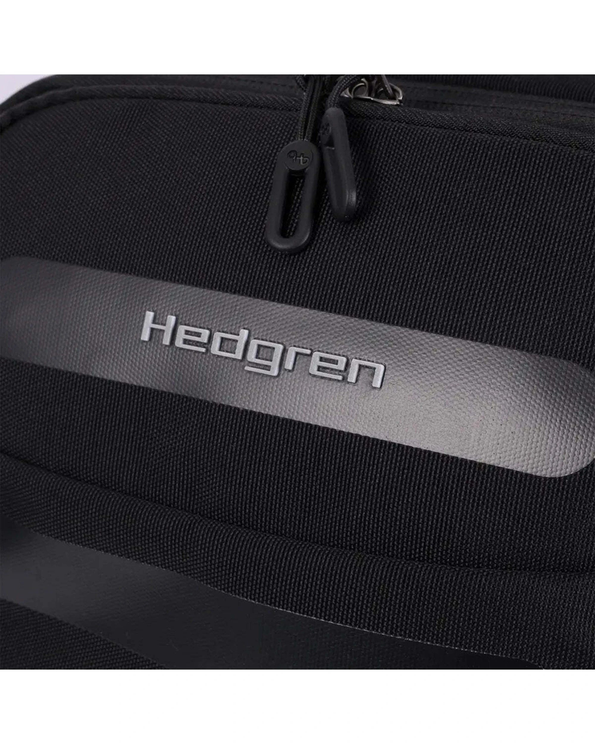 7 Hedgren TRIP M Expandable 15.6in Laptop Travel Backpack With RFID Raincover - Black, 7 of 7