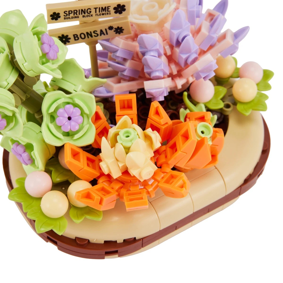 7 Mini Blocks Flower Series: Bonsai Series Playset - Assorted, 7 of 10