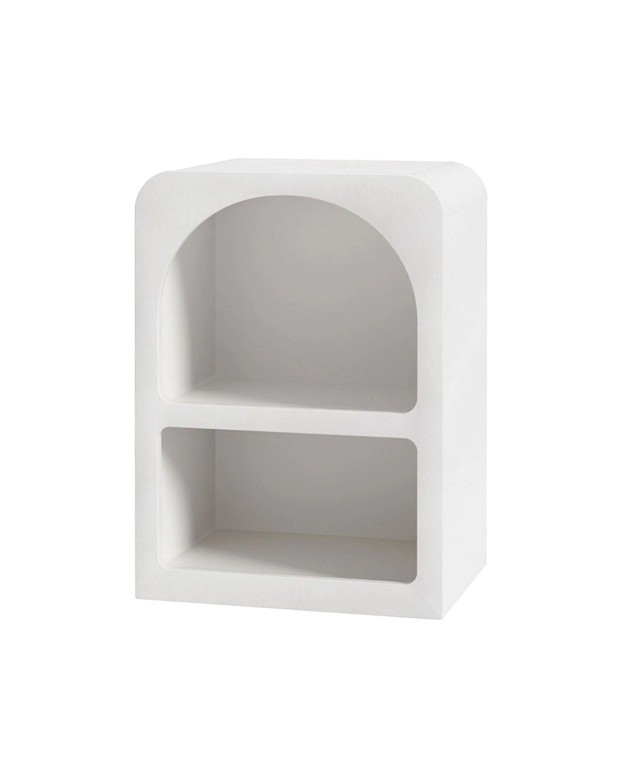 1 Artiss Bedside Table 2 Shelves - White, 1 of 5