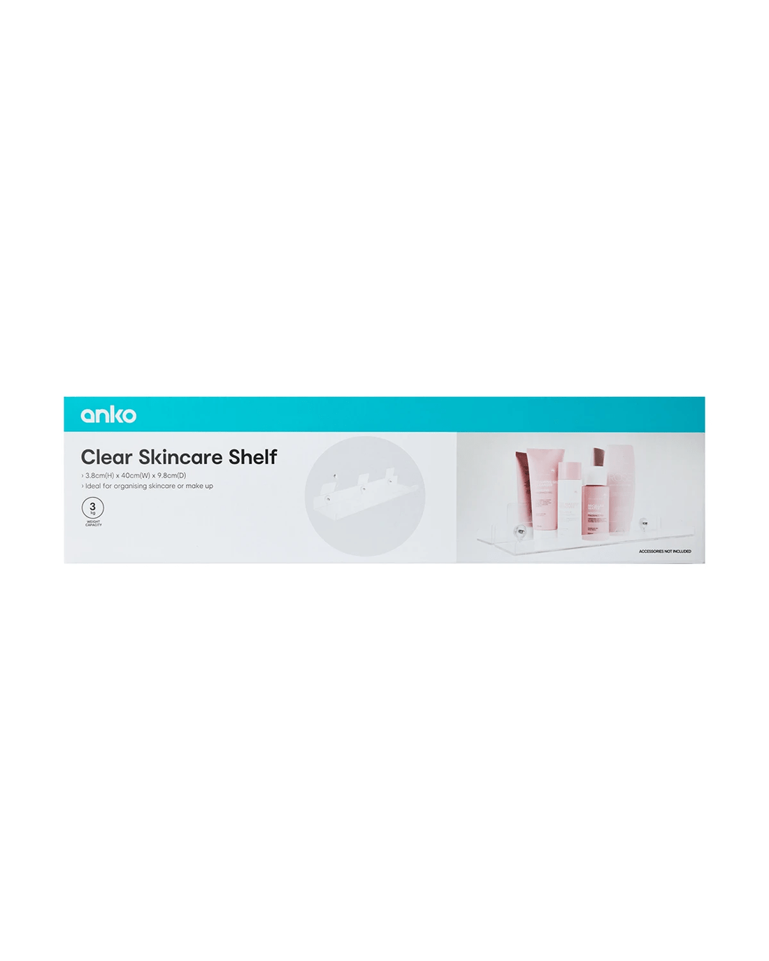 10 Clear Skincare Shelf, 10 of 10