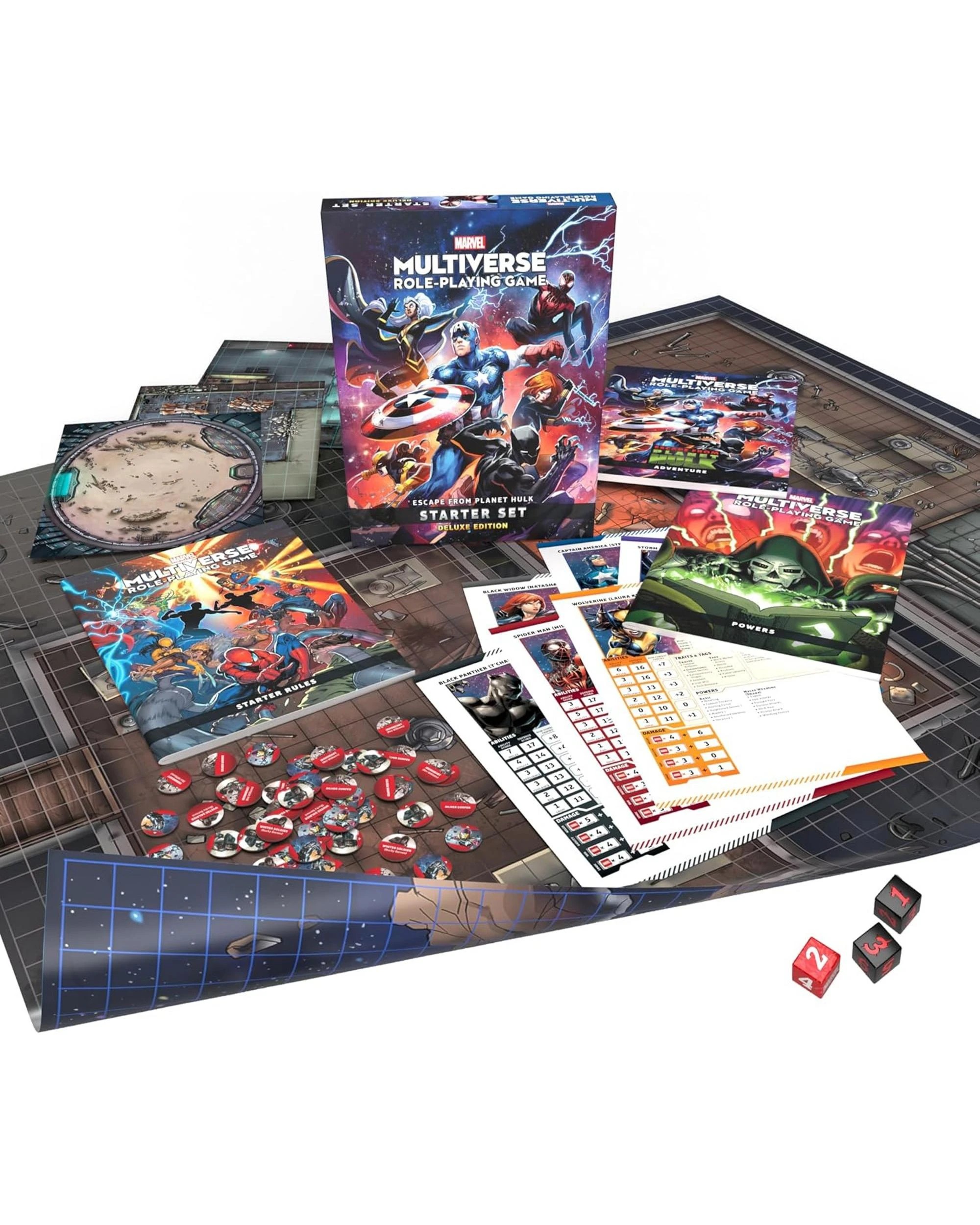 3 CoolMiniOrNot - CMON -  Marvel Multiverse RPG Starter Set: Escape from Planet Hulk, 3 of 7