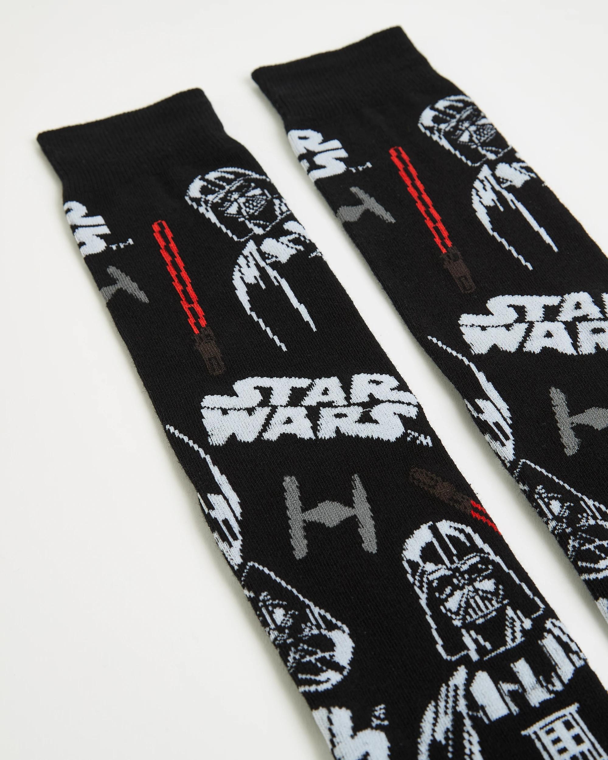 2 Swag Star Wars Darth Vader Crew Socks DARTH VADER, 2 of 3