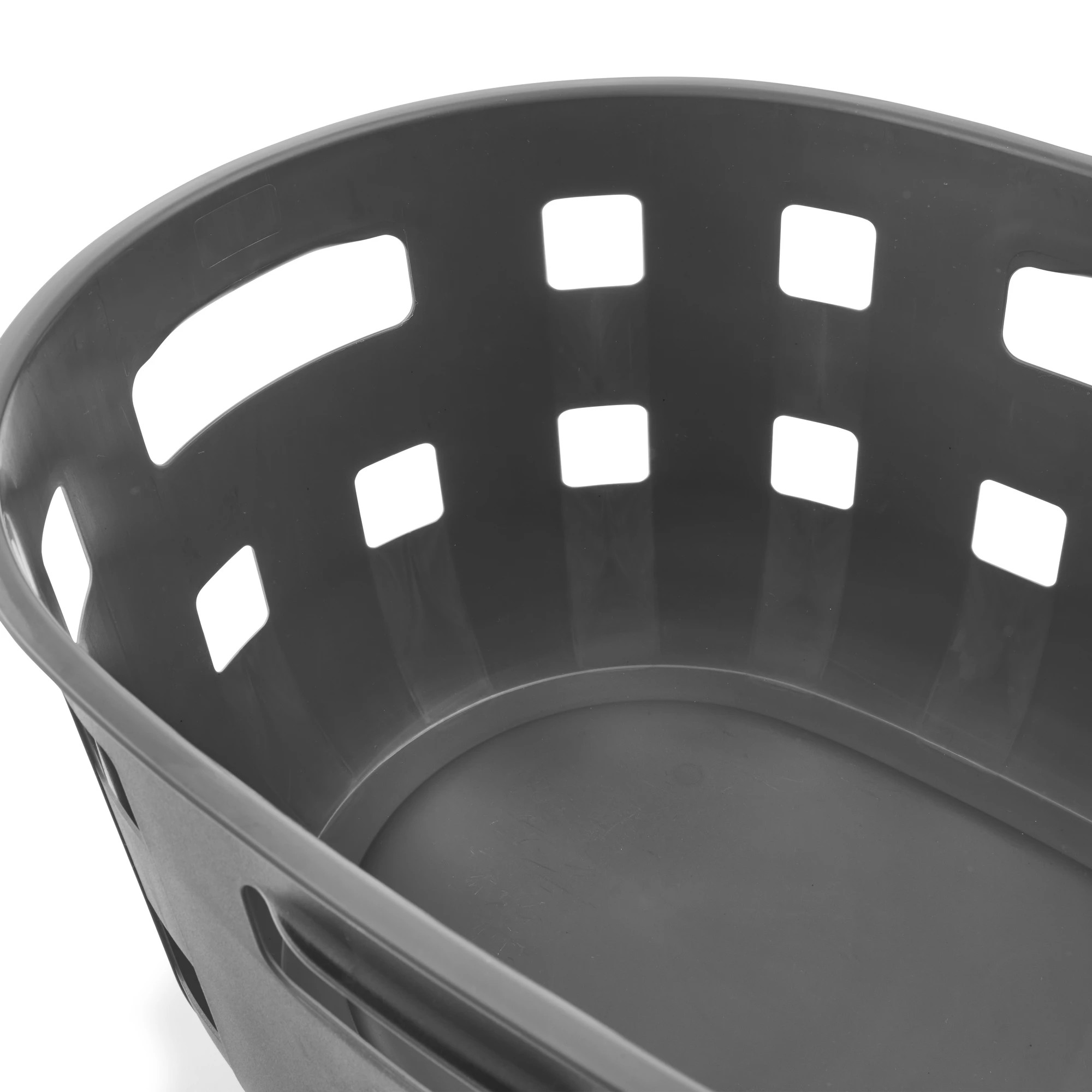 6 50L Trellis Laundry Basket - Charcoal, 6 of 6