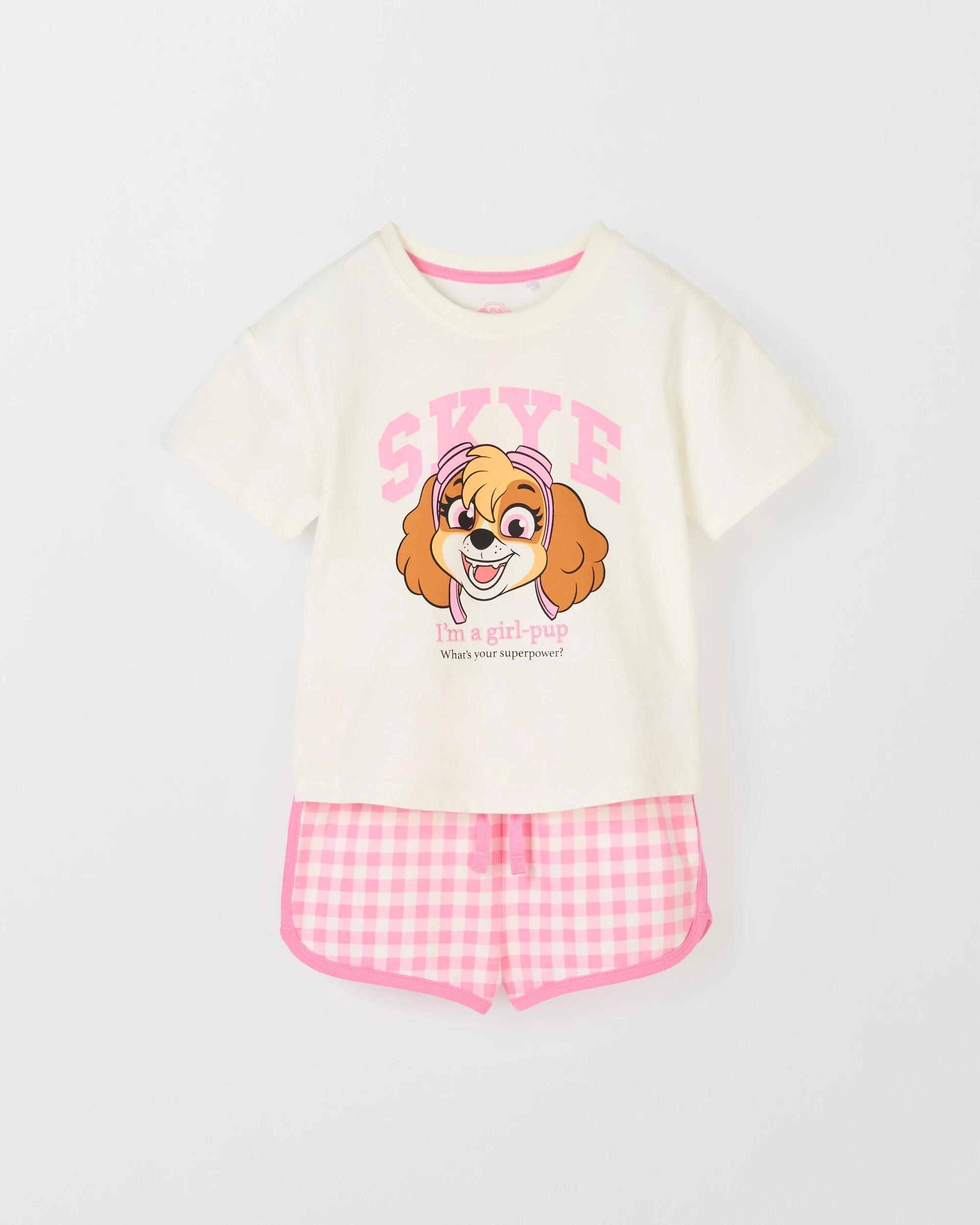 6 Paw Patrol PAW Patrol Australian Cotton T-Shirt and Short 2 Piece Set PINK, 6 of 8