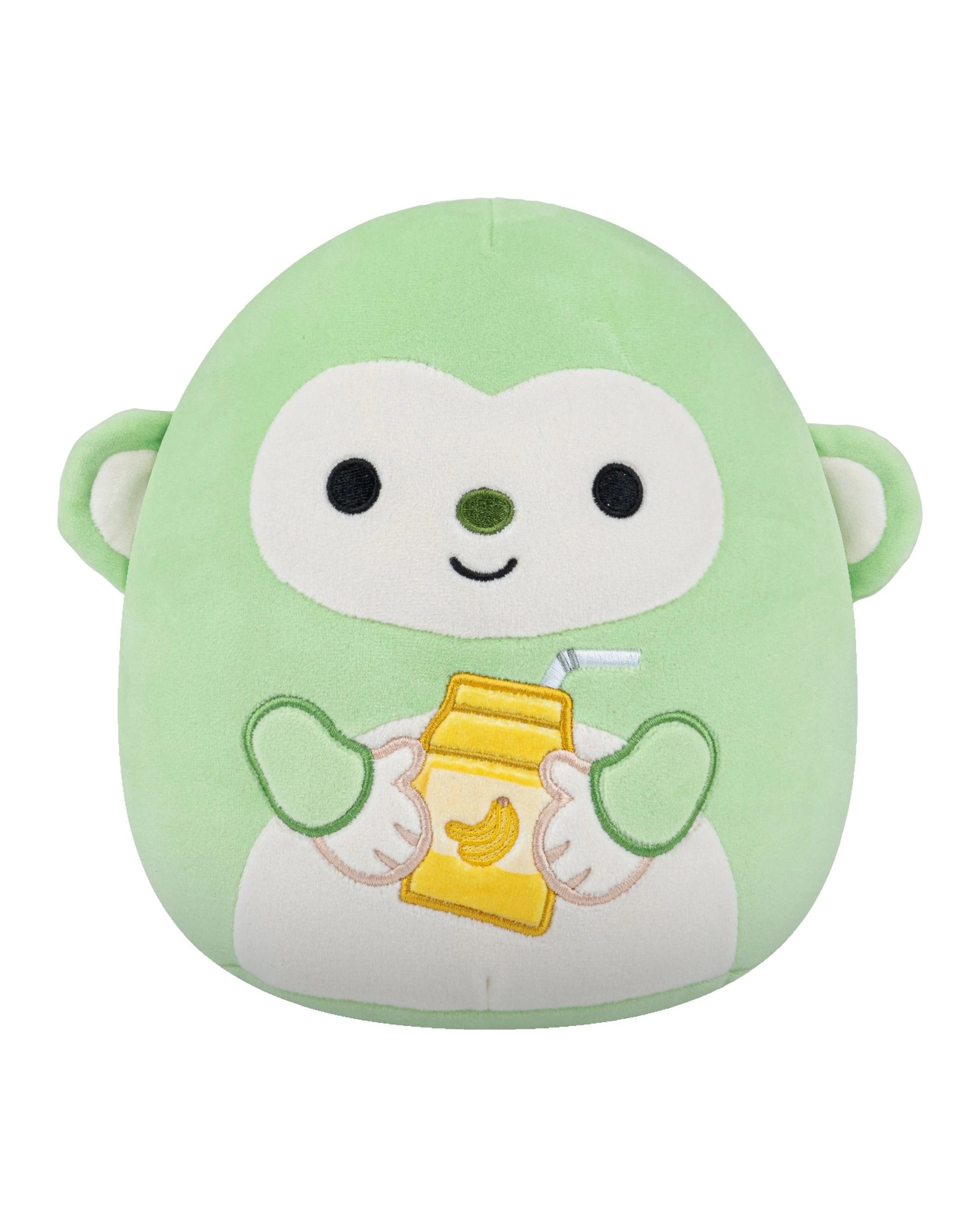 3 Squishmallows Mills the Green Monkey 7.5 inch Plush, 3 of 7
