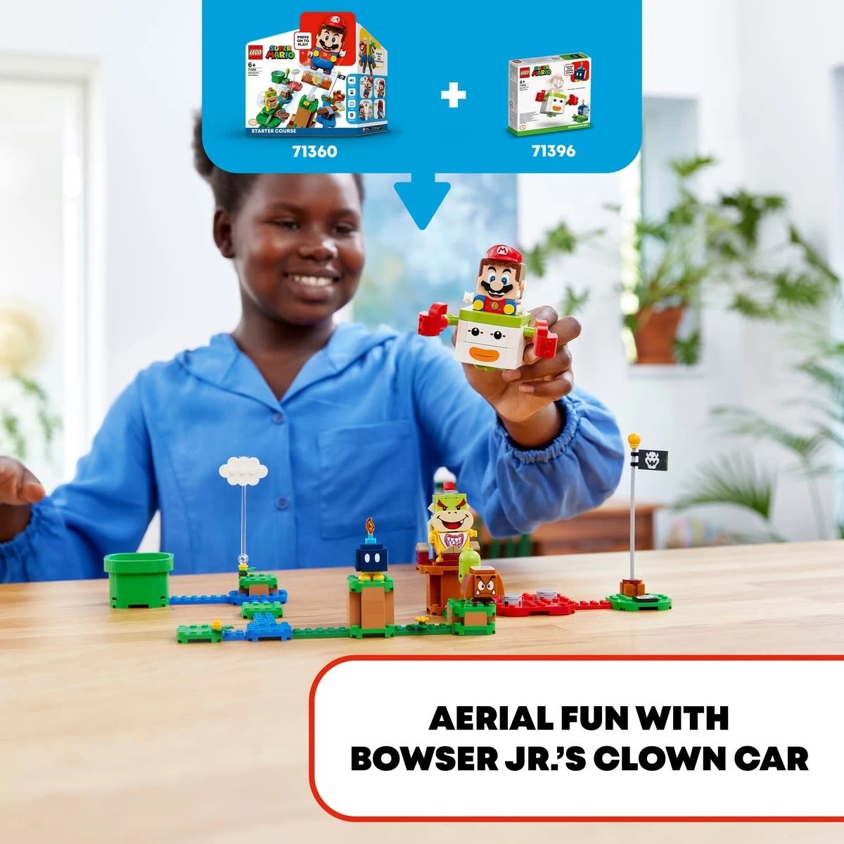 8 LEGO Super Mario Bowser Jr.'s Clown Car Expansion Set 71396, 8 of 9