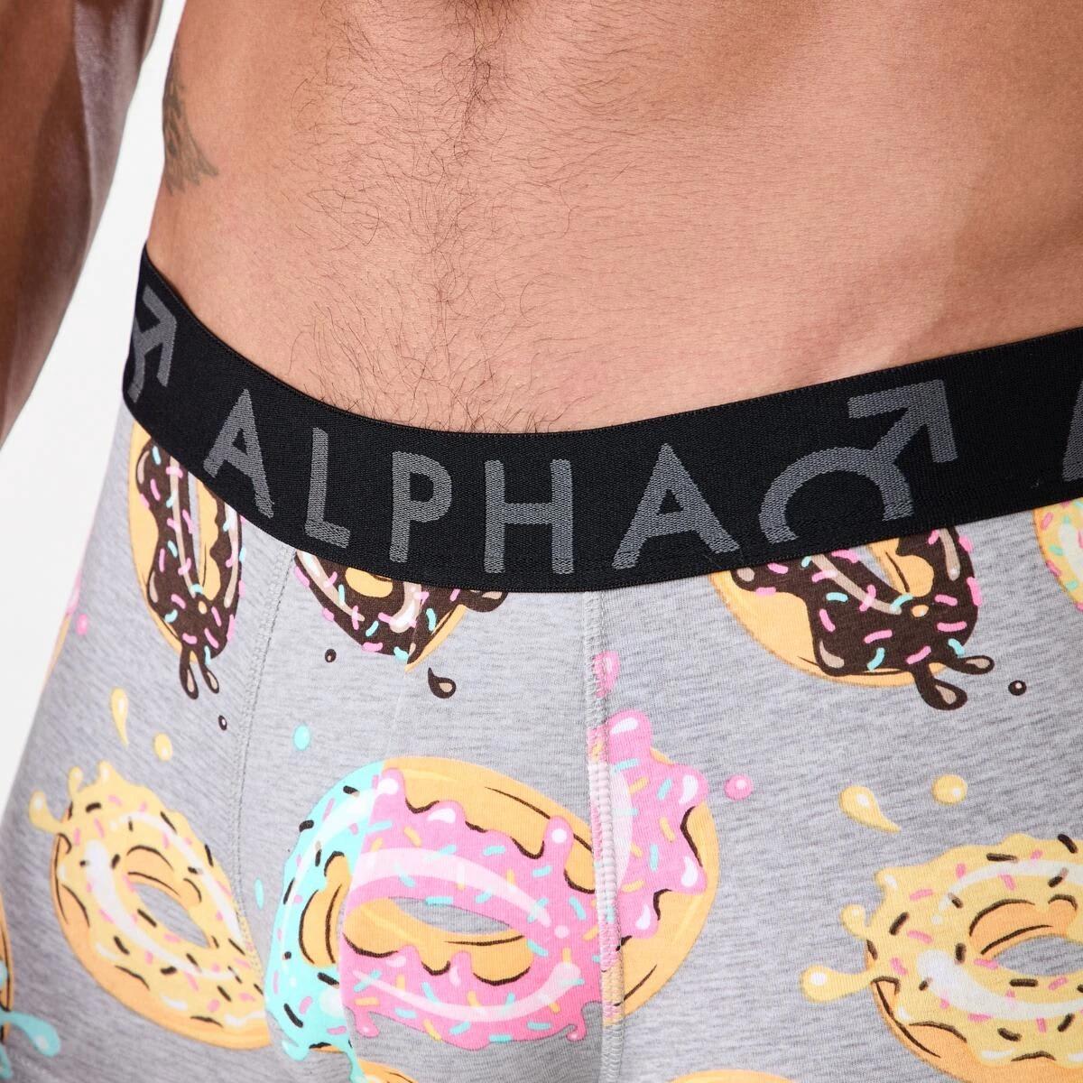 7 3 Pack Print Plain Trunks DONUT SPLATTER, 7 of 7