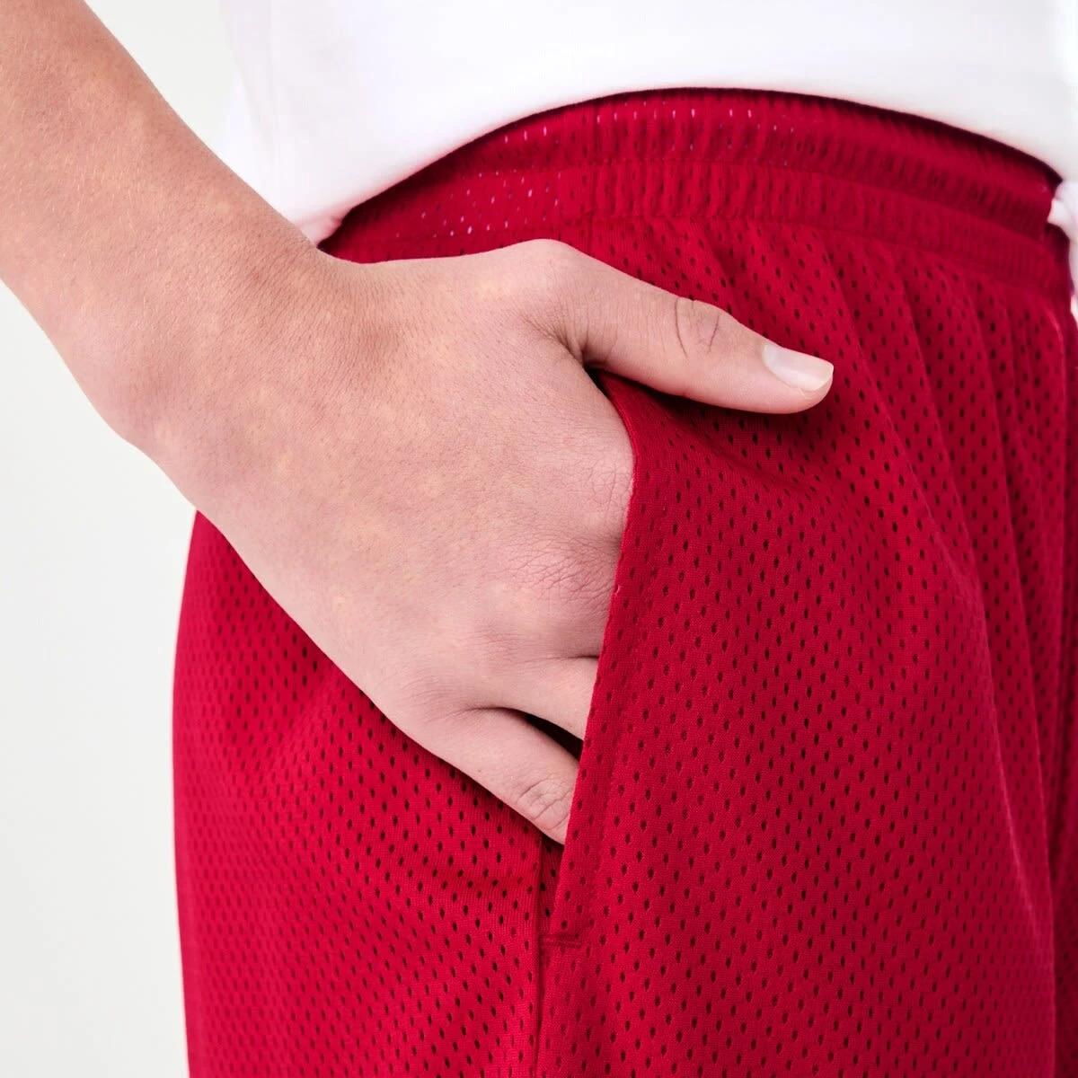4 Active Kids Mesh Shorts URBAN MID RED, 4 of 7