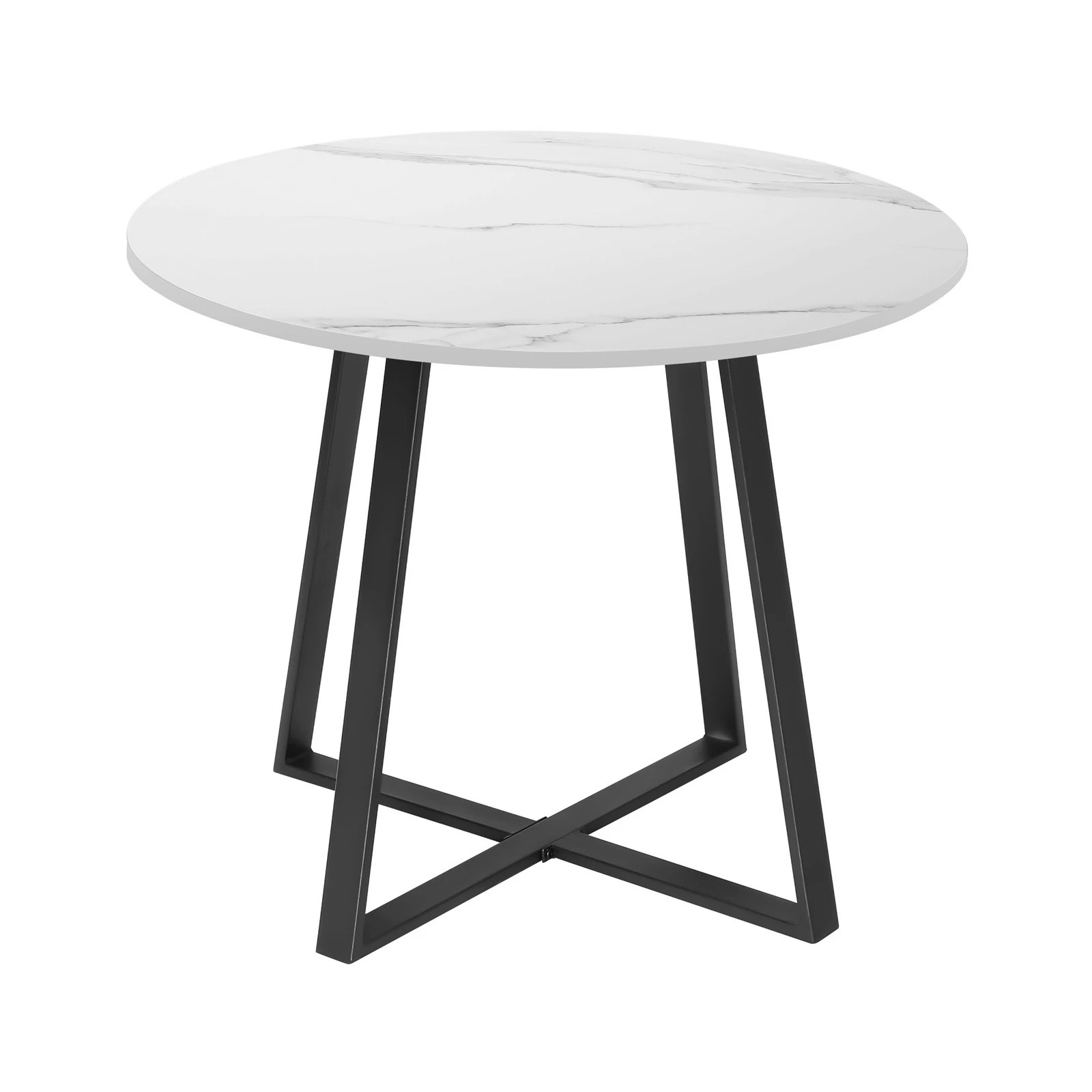 9 Livsip Outdoor Dining Set 4 Seater Marble Table Patio Furniture Rattan Armchair - Multi, 9 of 9