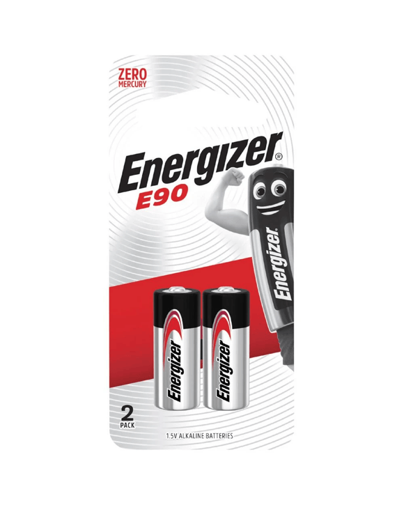 Energizer E90 Alkaline Batteries 2 Pack