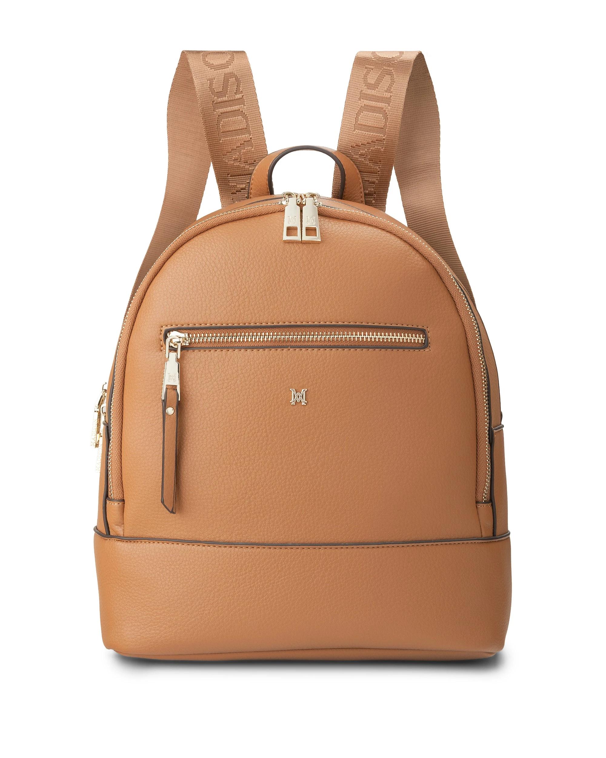 1 Madison Accessories Libby Medium Backpack HONEY, 1 of 7