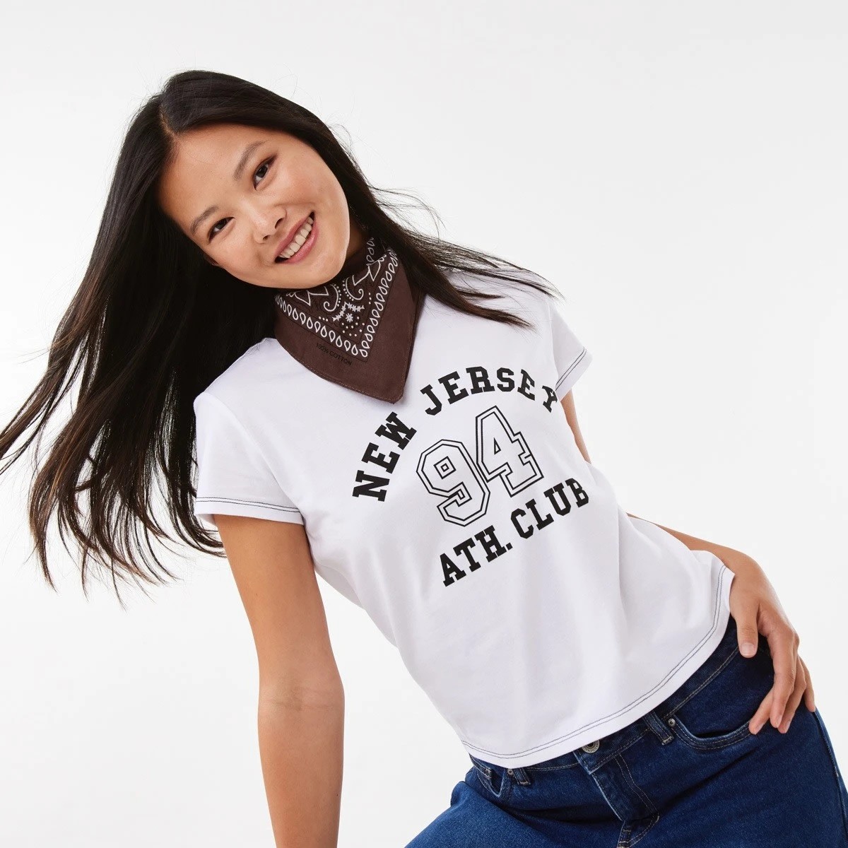 8 Paisley Hair Bandana - Brown, 8 of 10