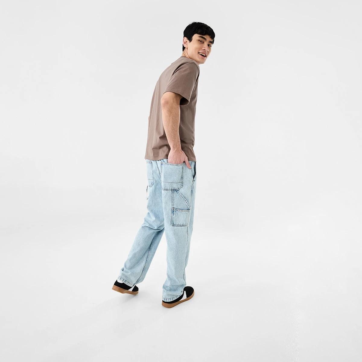 8 Oversized Heavyweight T-shirt Brn Eagle, 8 of 8