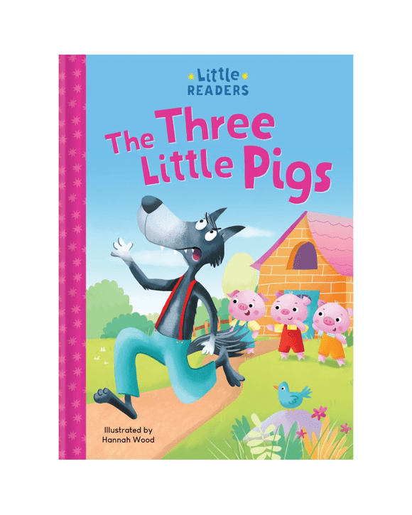 Little Readers: The Three Little Pigs by Hannah Wood Book Kmart