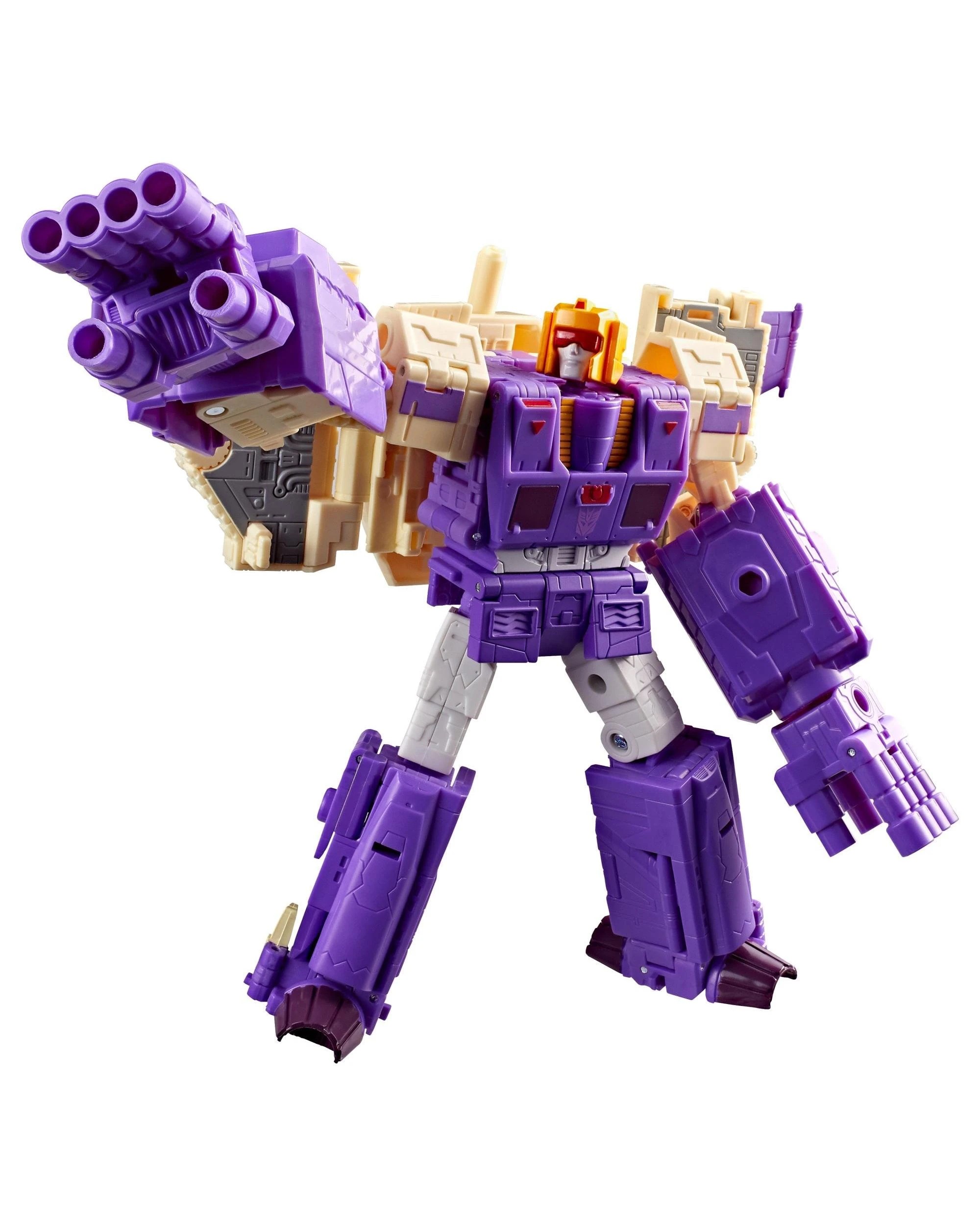 4 Transformers Studio Series Leader Class The Transformers: The Movie Blitzwing Action Figure, 4 of 8