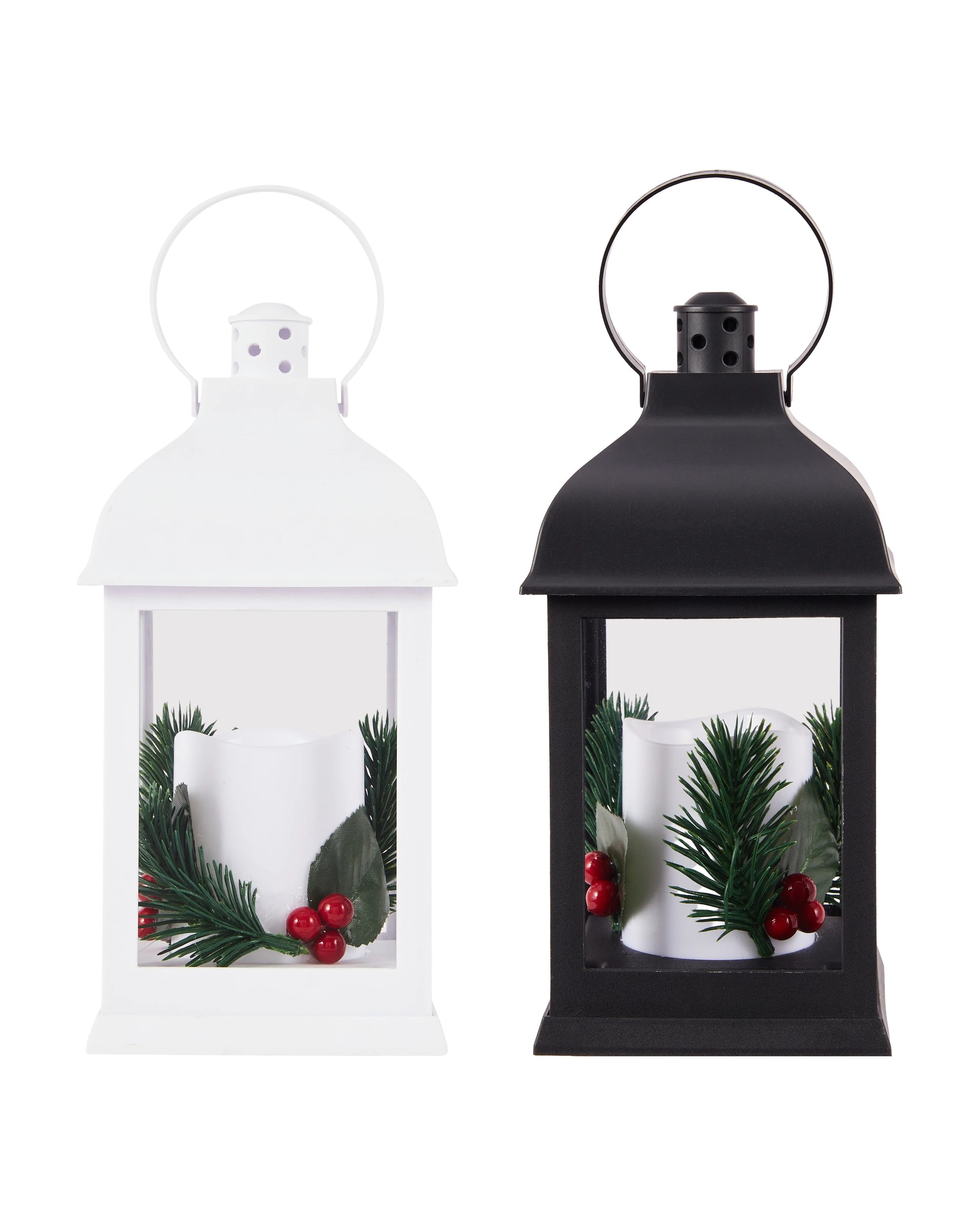2 Battery Operated LED Light Up Candle Lantern - Assorted, 2 of 5