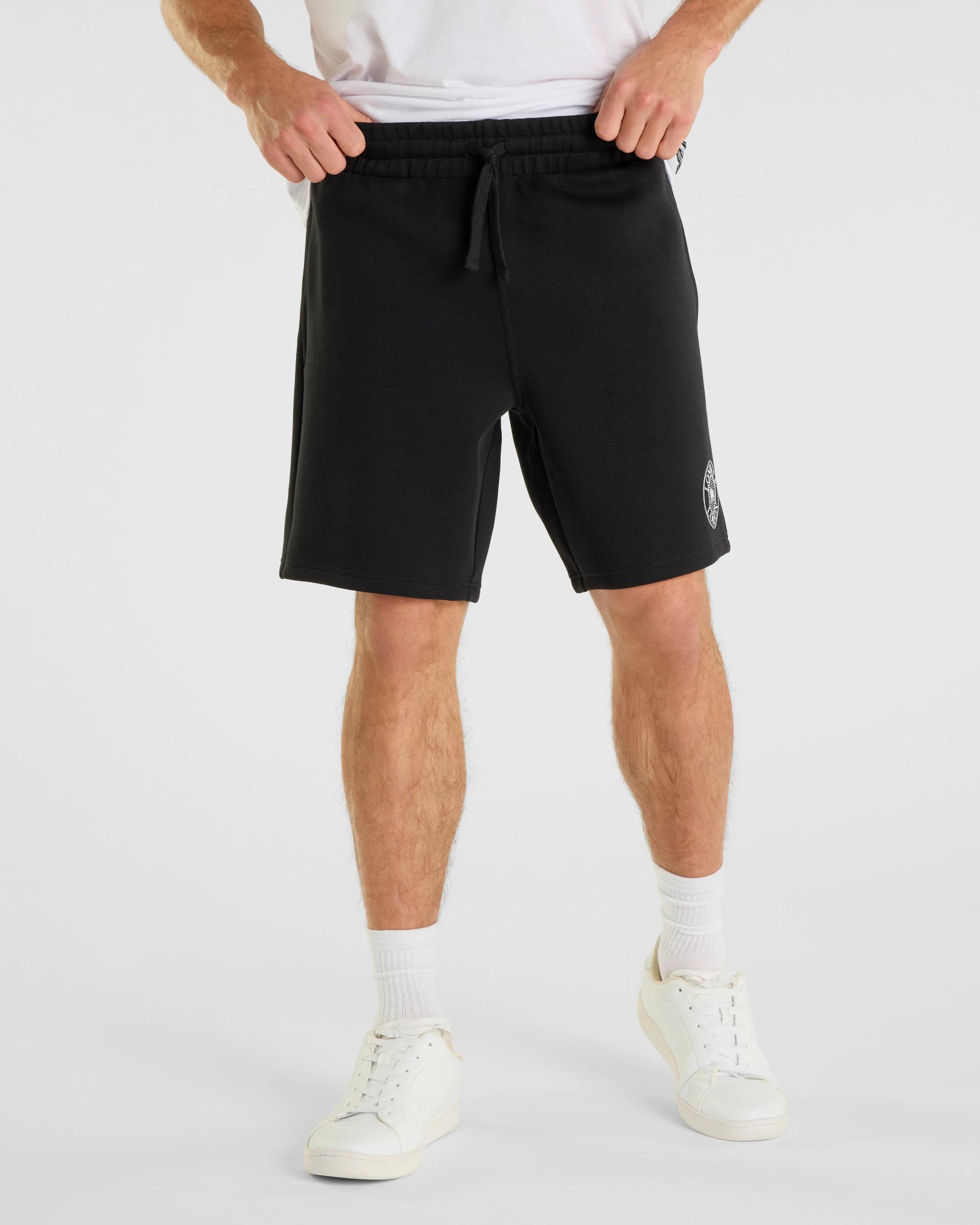 2 Varsity Shorts - Lonsdale London BLACK, 2 of 7