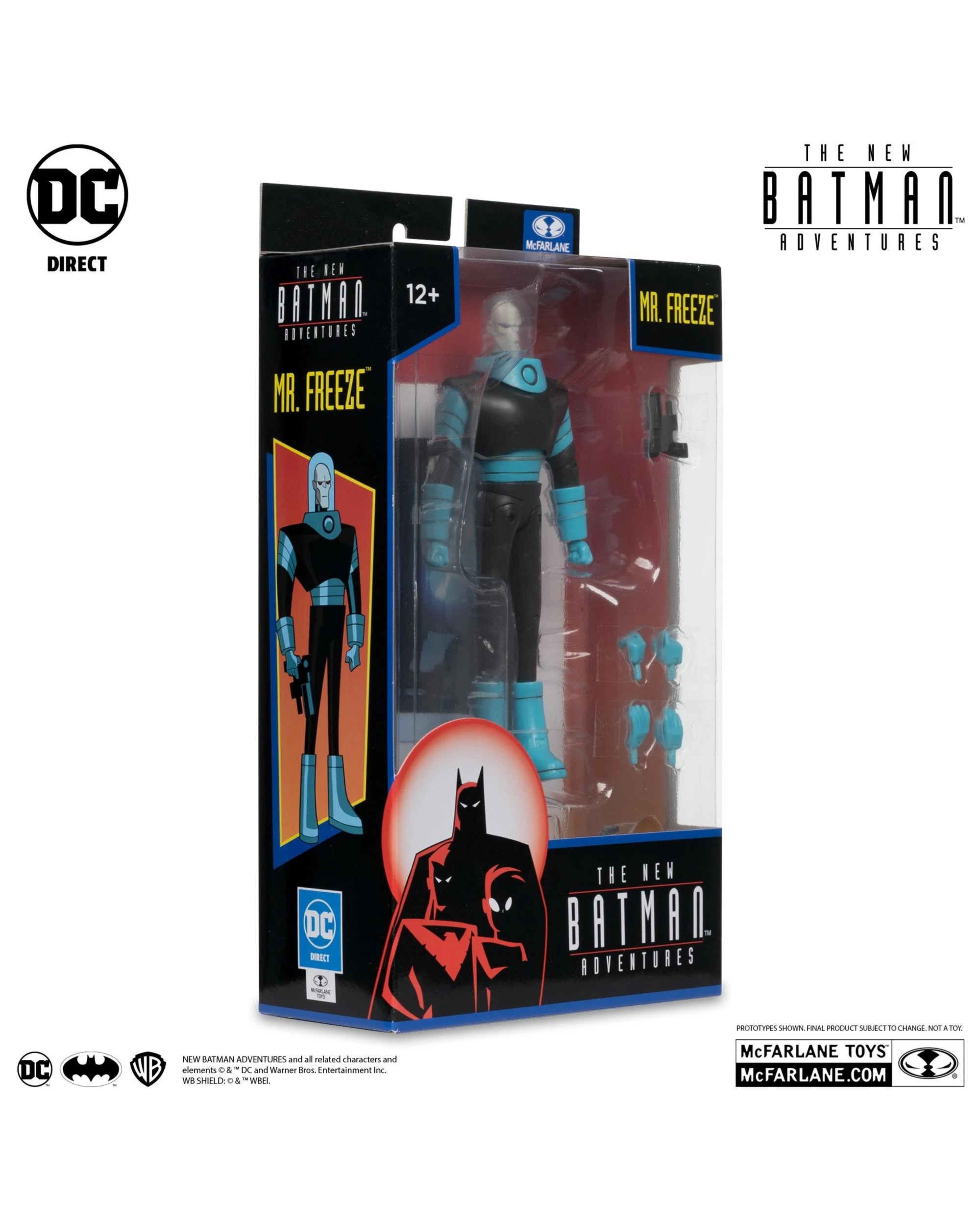 10 DC Direct The New Batman Adventures Mr Freeze 6 inch Action Figure, 10 of 10