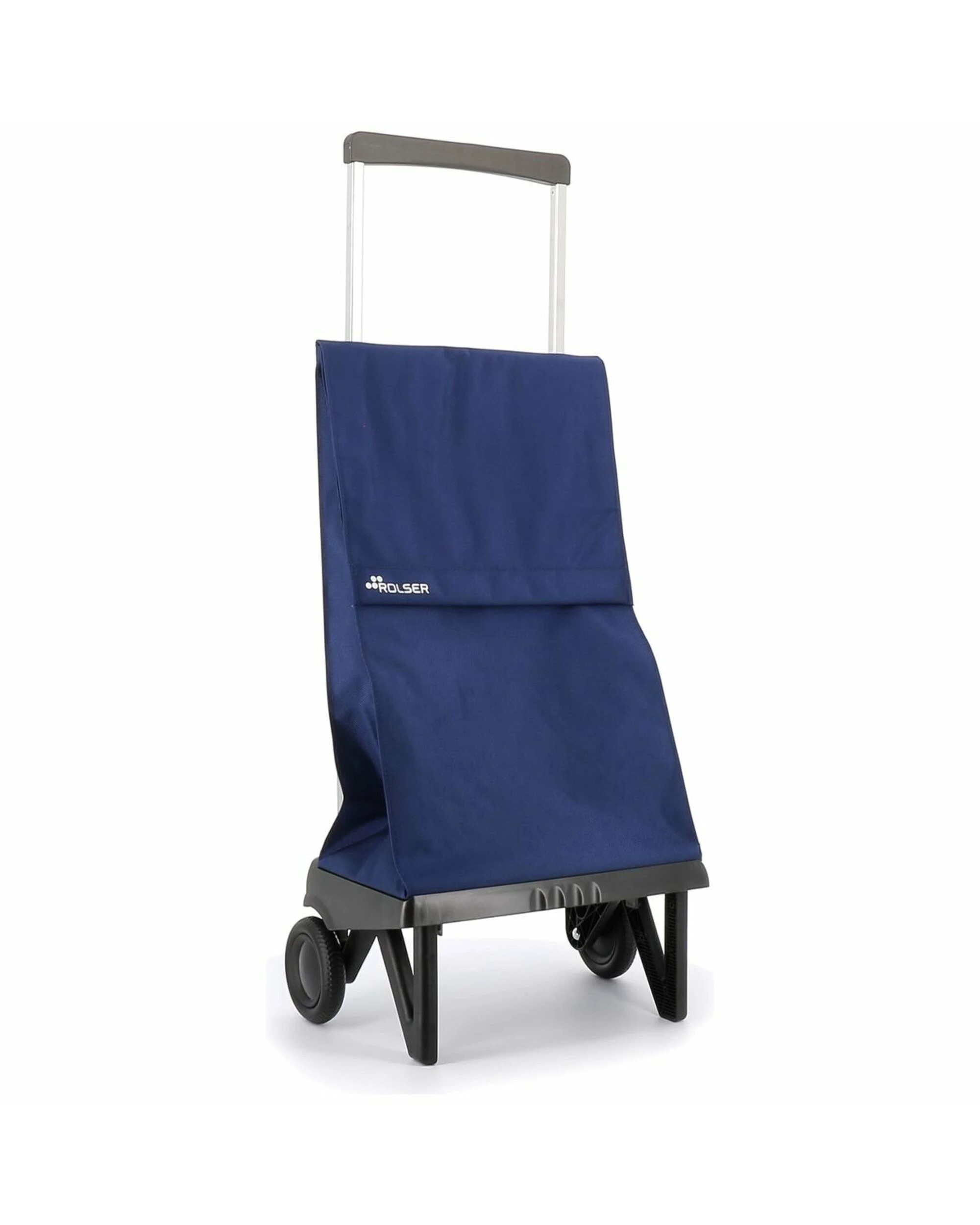 1 Rolser Plegamatic MF Folding 2 Wheel Trolley Blue, 1 of 5