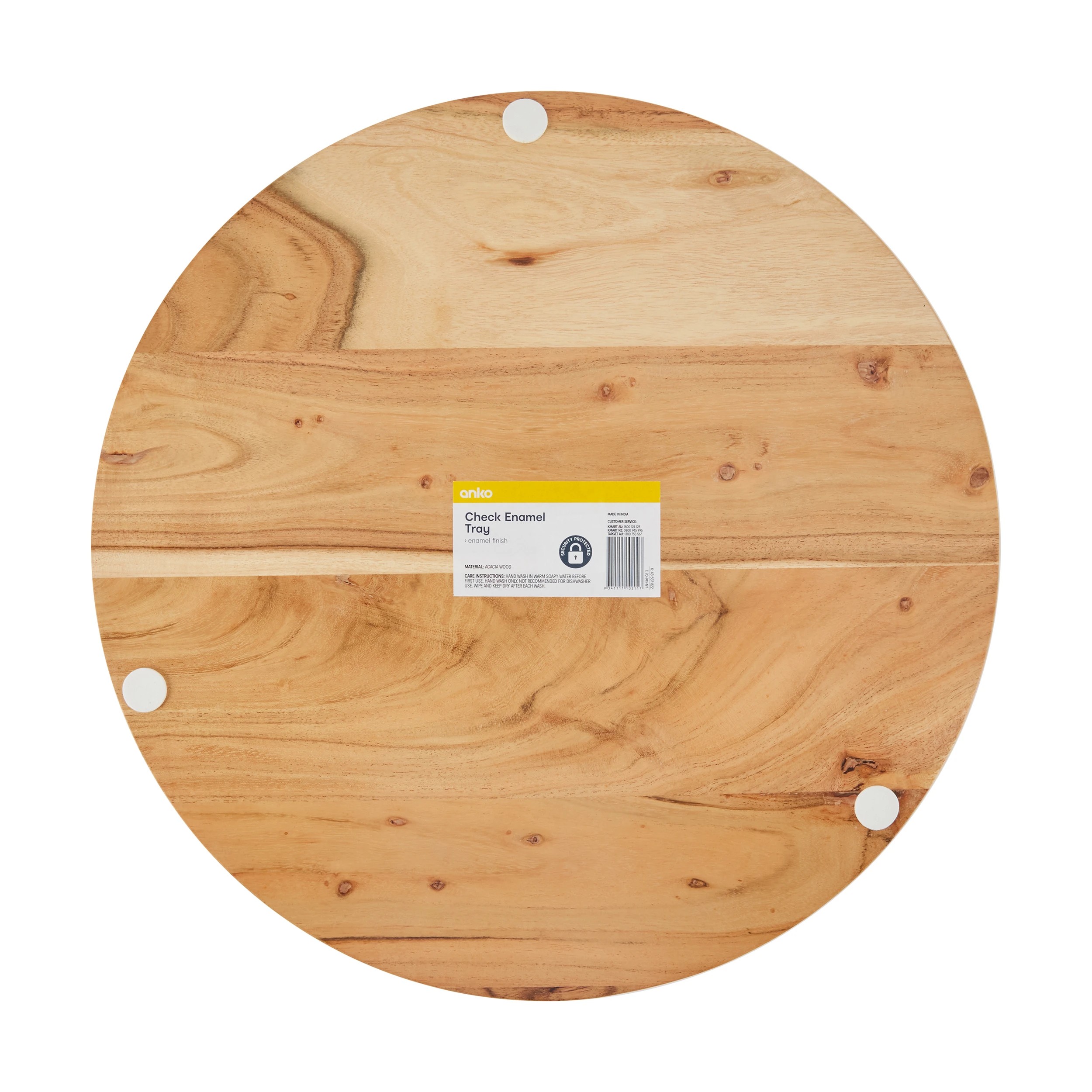 5 Check Enamel Tray, 5 of 5