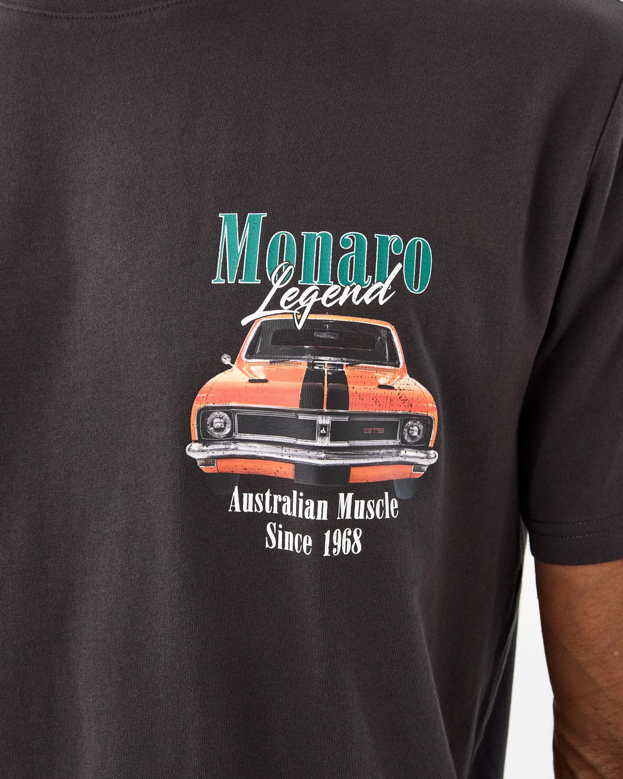 6 Monaro License T-shirt Black, 6 of 6