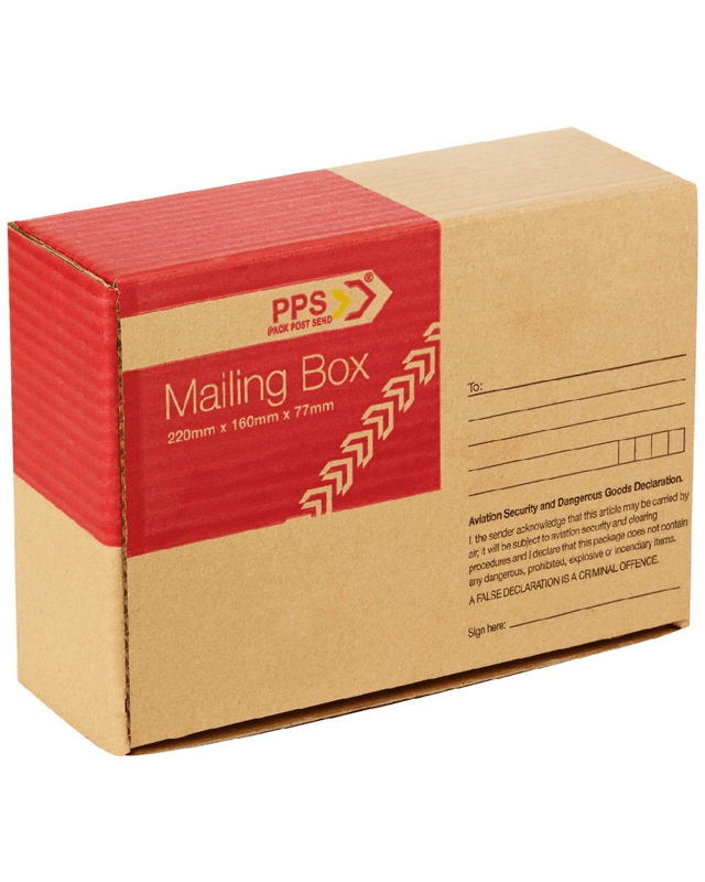 PPS Mailing Box 220 x 160 x 7