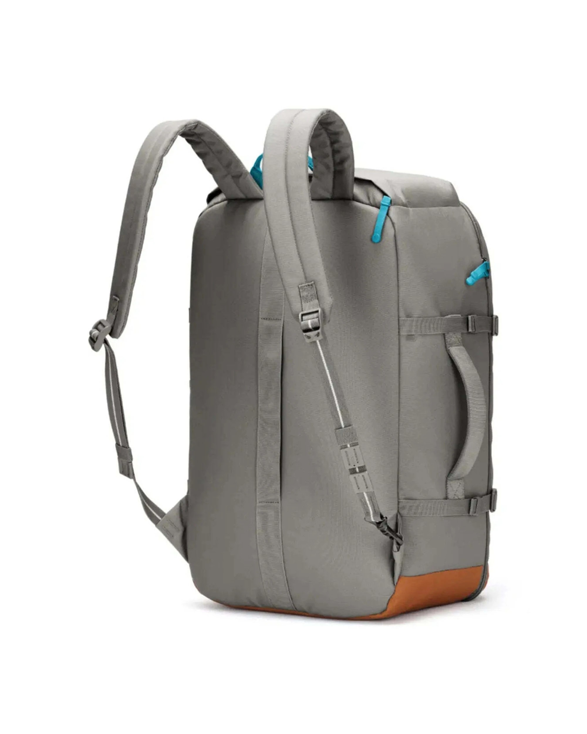 6 Pacsafe GO 44L Anti-Theft Carry-On Backpack Lockable Compartments Stone - Grey, 6 of 8