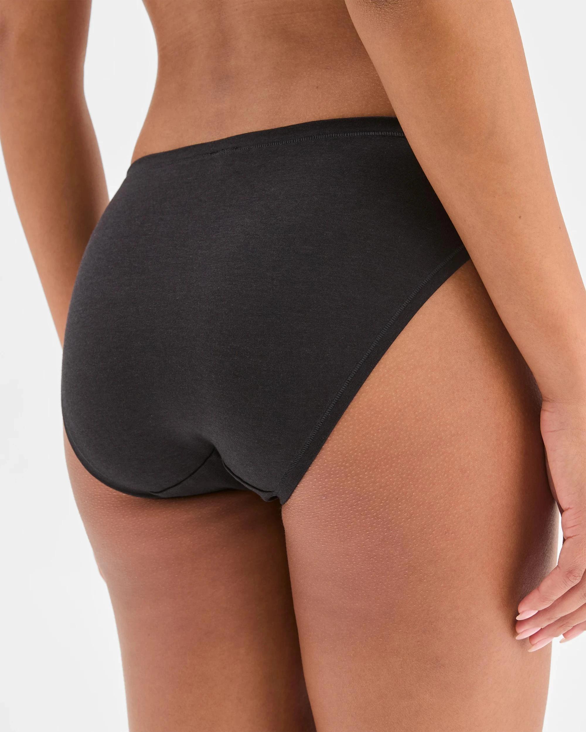 7 Target 2 Pack Bamboo Bikini Briefs BLACK, 7 of 7