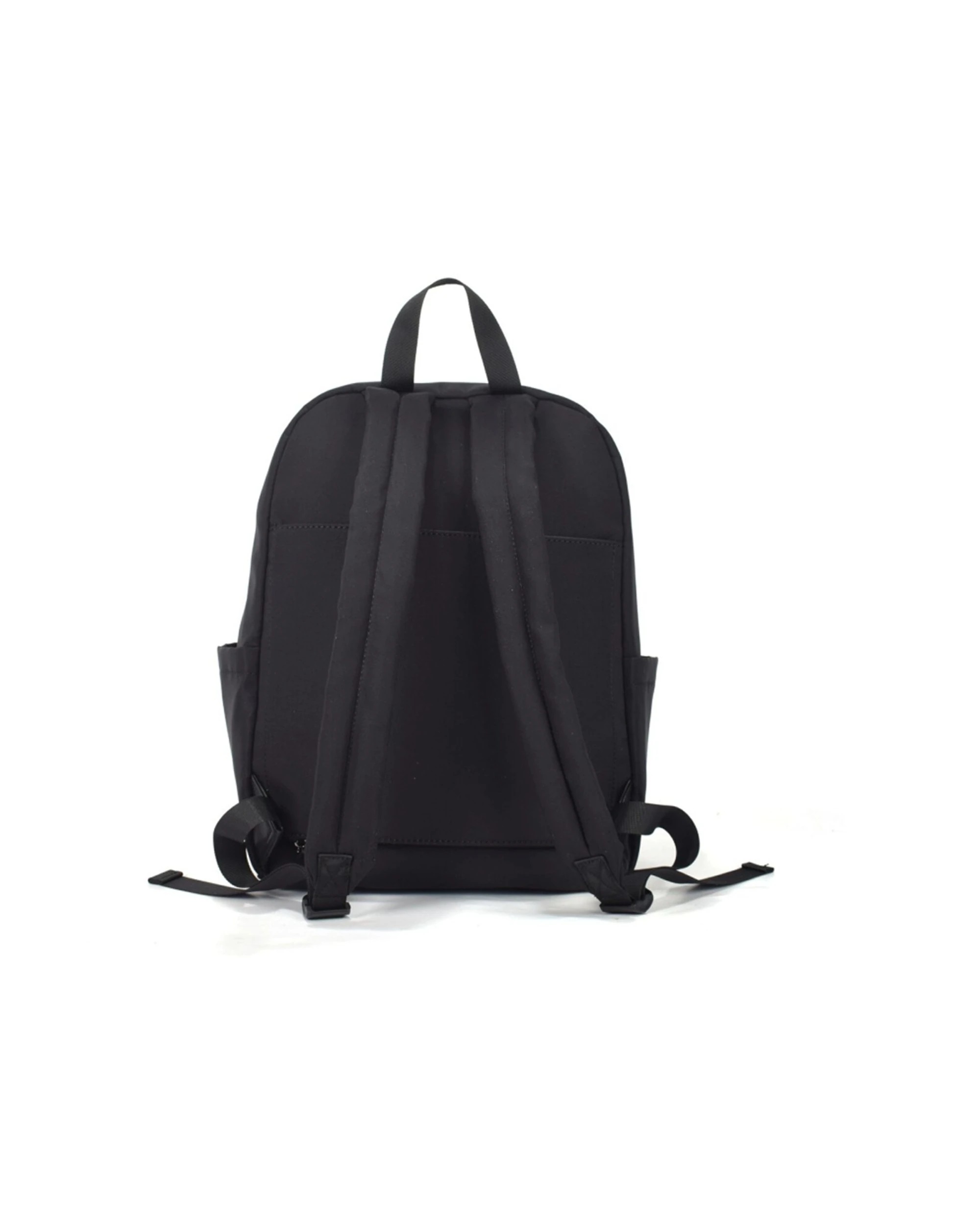 4 Tosca Womens Lightweight Large Nylon Metro Travel Backpack Adjustable Shoulder Straps - Black, 4 of 5