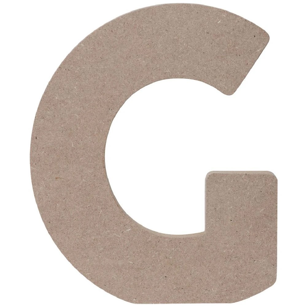 1 Born Wooden Alphabet Letter G 20cm, 1 of 3