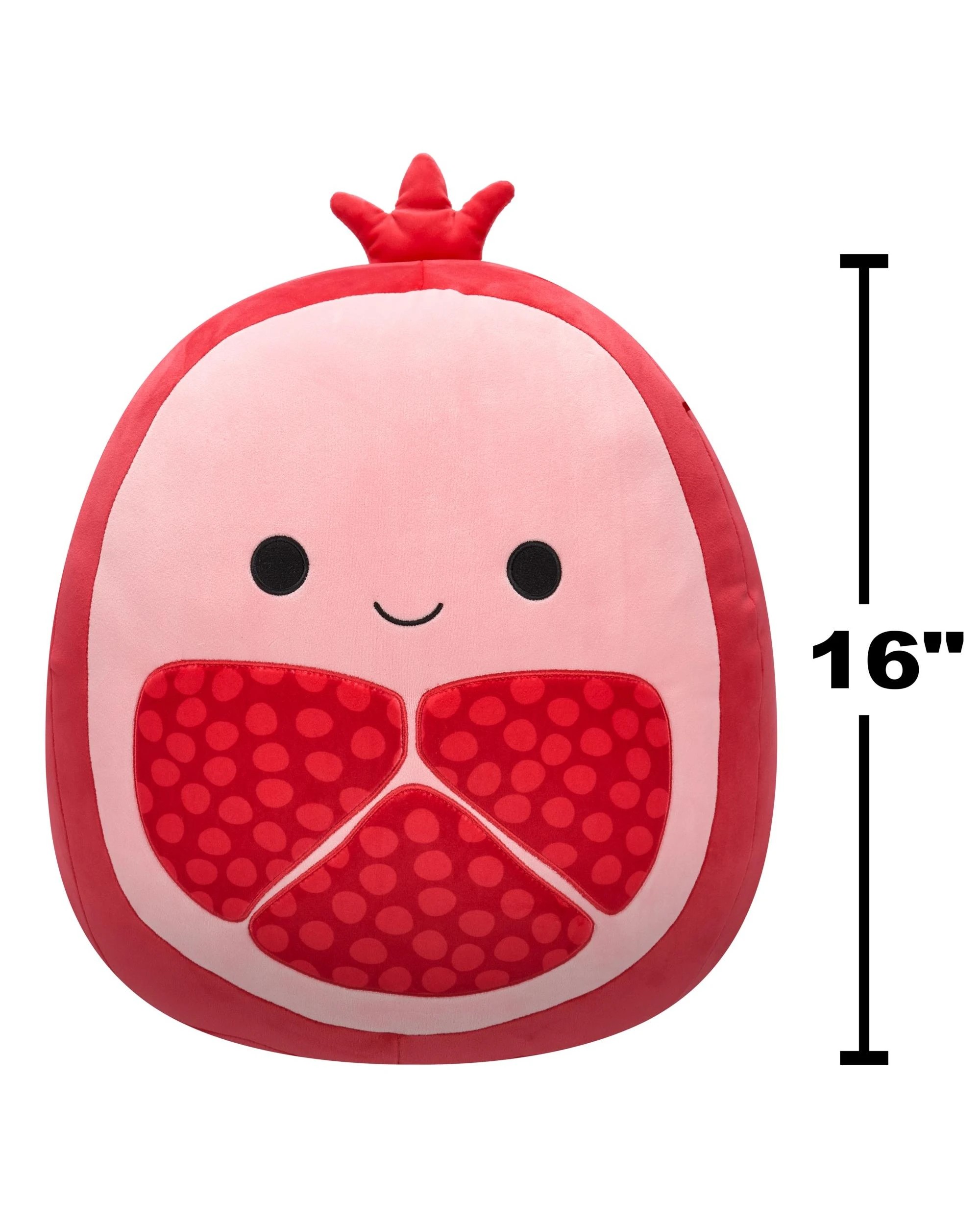 5 Squishmallows Oatfae the Pomegranate 16 inch Plush - Red, 5 of 6