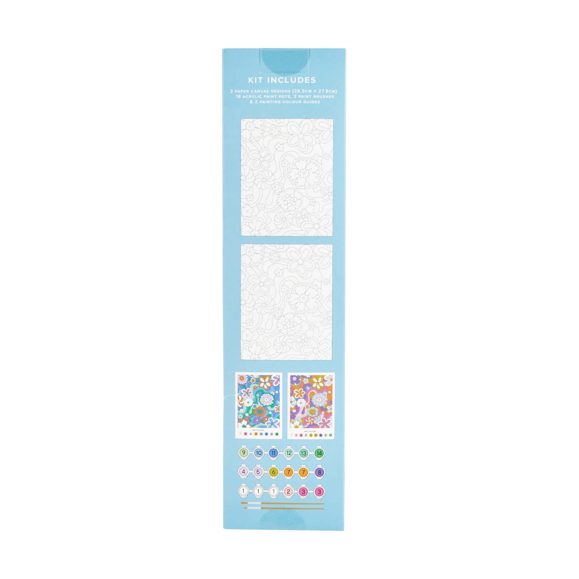 3 DIY Paint Together Art Kit - Retro, 3 of 3