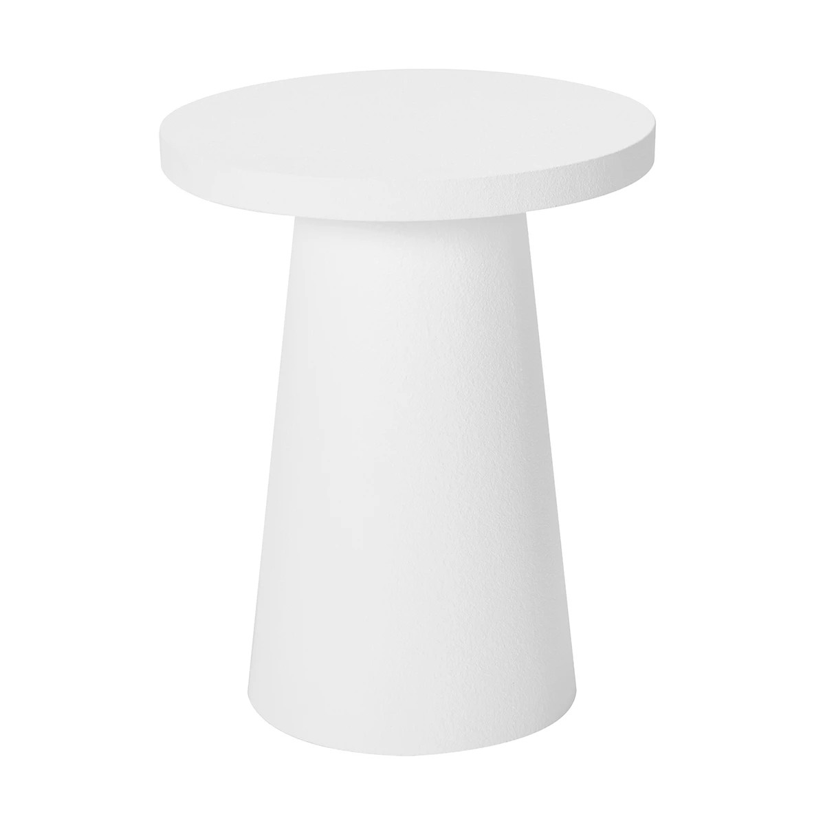3 White Textured Side Table, 3 of 8