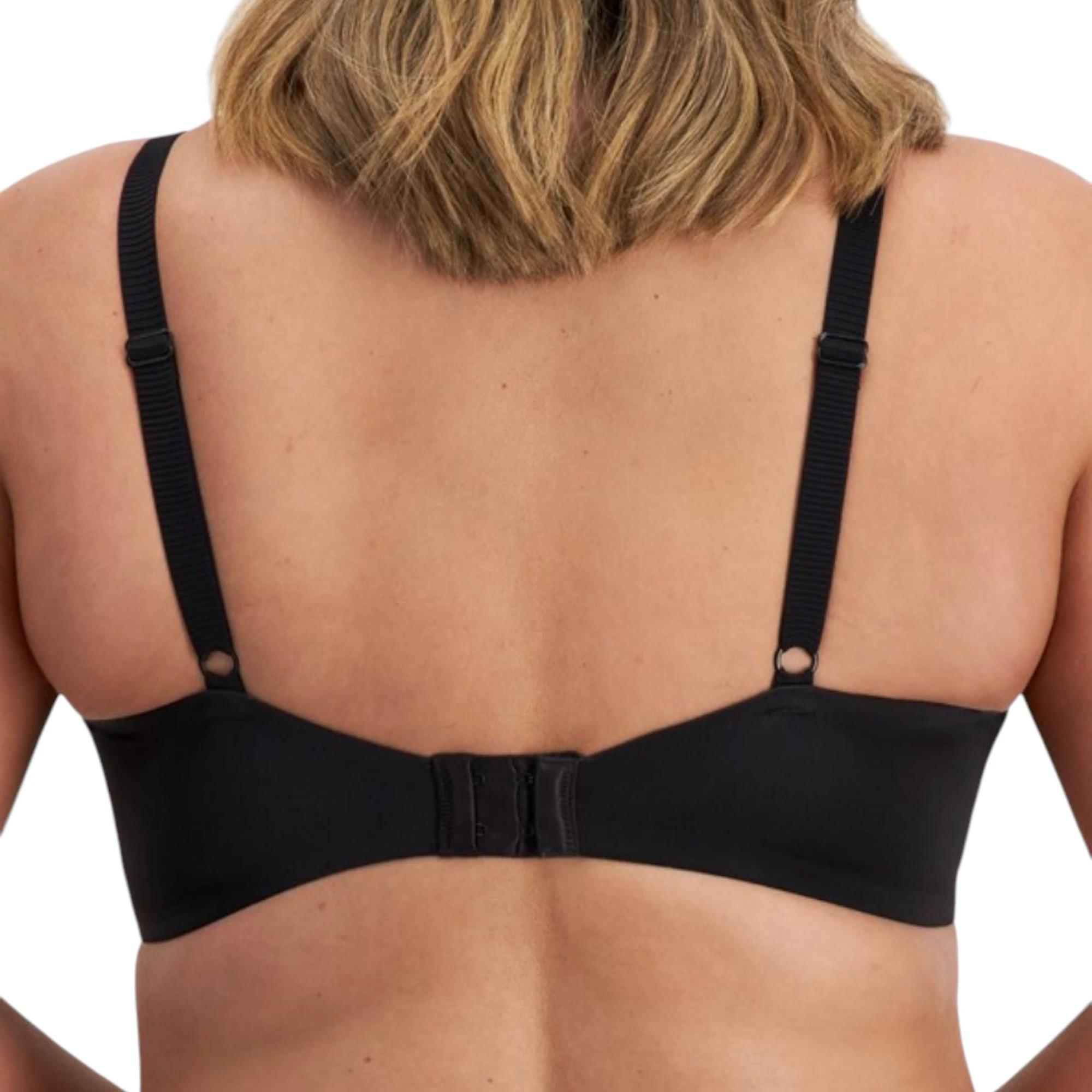 3 Be By Berlei Womens Full Coverage Black T-Shirt Fuller Cup Bra BLACK, 3 of 3
