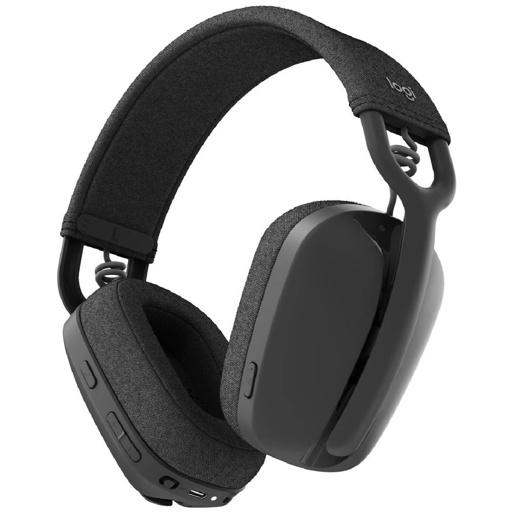1 Logitech Zone Vibe 100 Headphones Black, 1 of 1