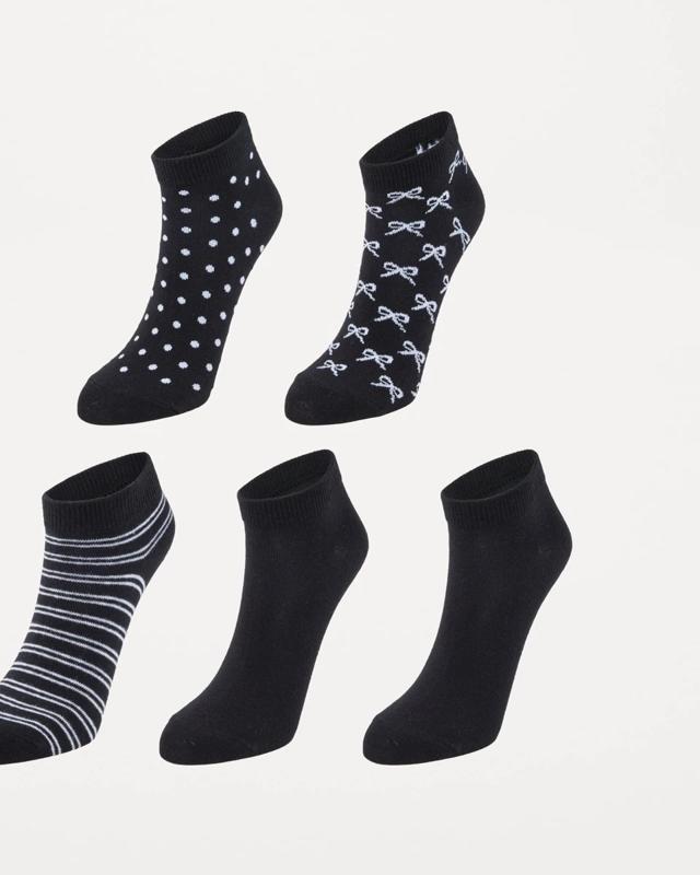 5 Pack Fashion Low Cut S