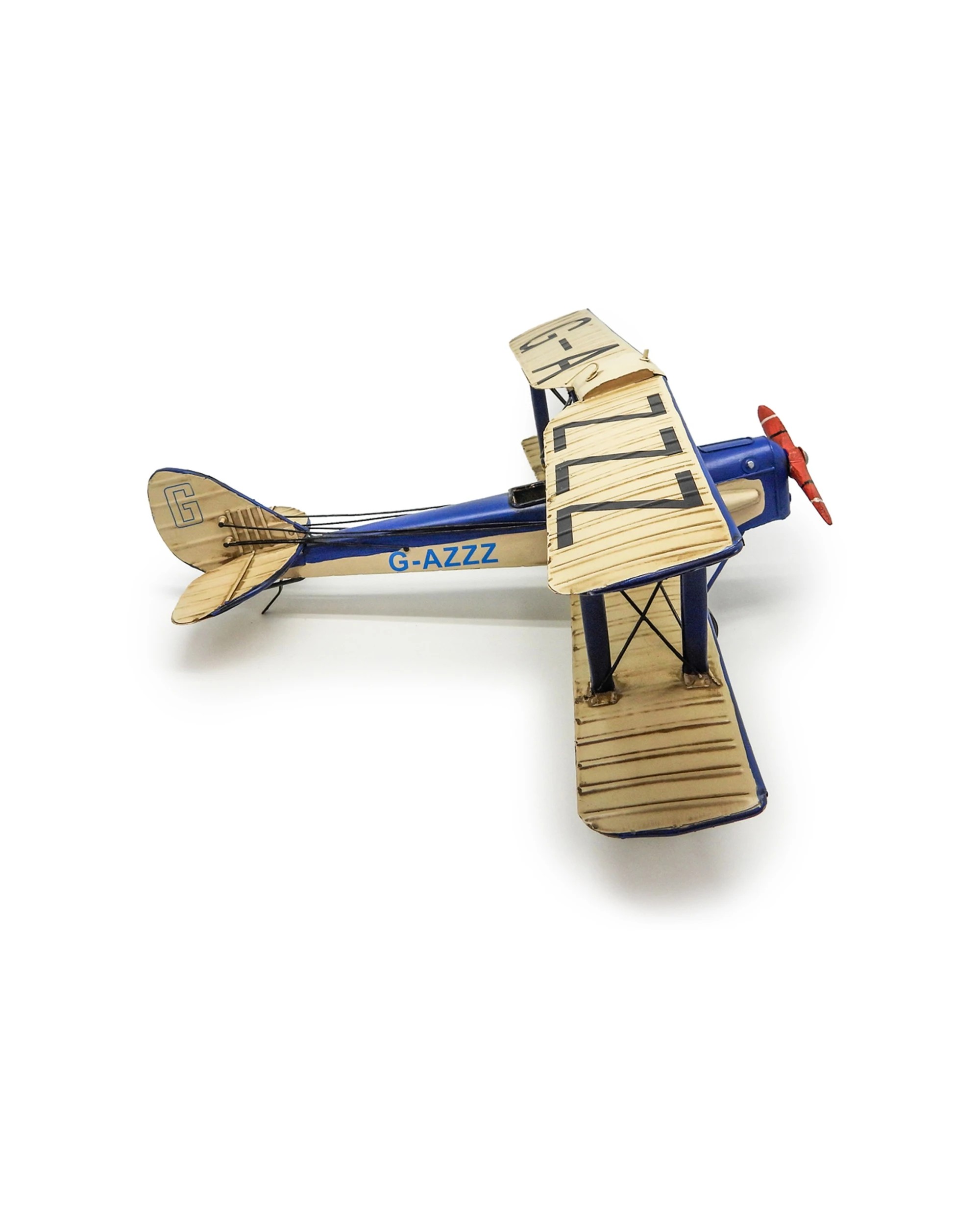3 Boyle Metal Ornament Home Decor Collectible Tiger Moth Plane 50x48x18.5cm - Multi, 3 of 5