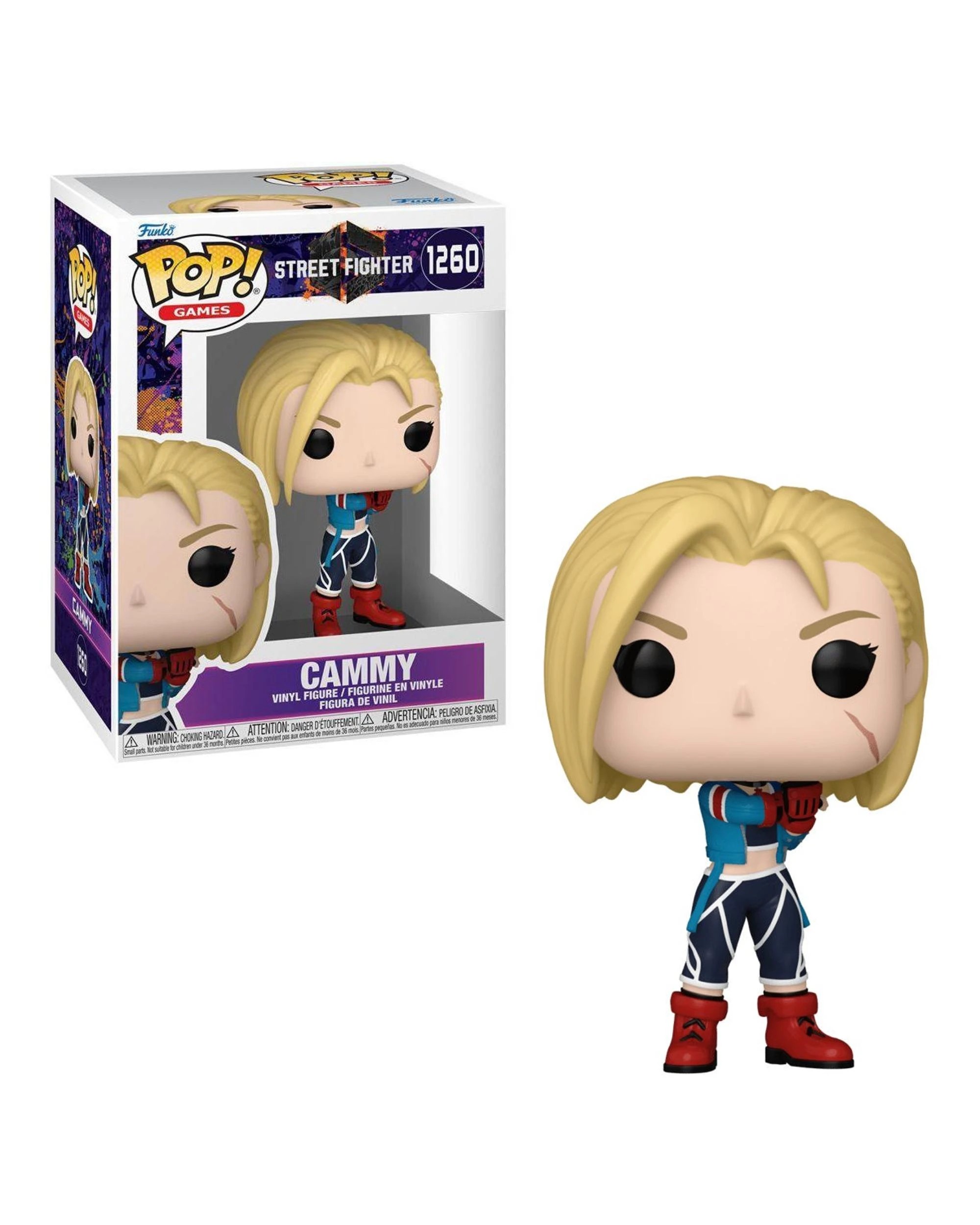 1 Street Fighter 6 Cammy Funko POP! Vinyl, 1 of 3