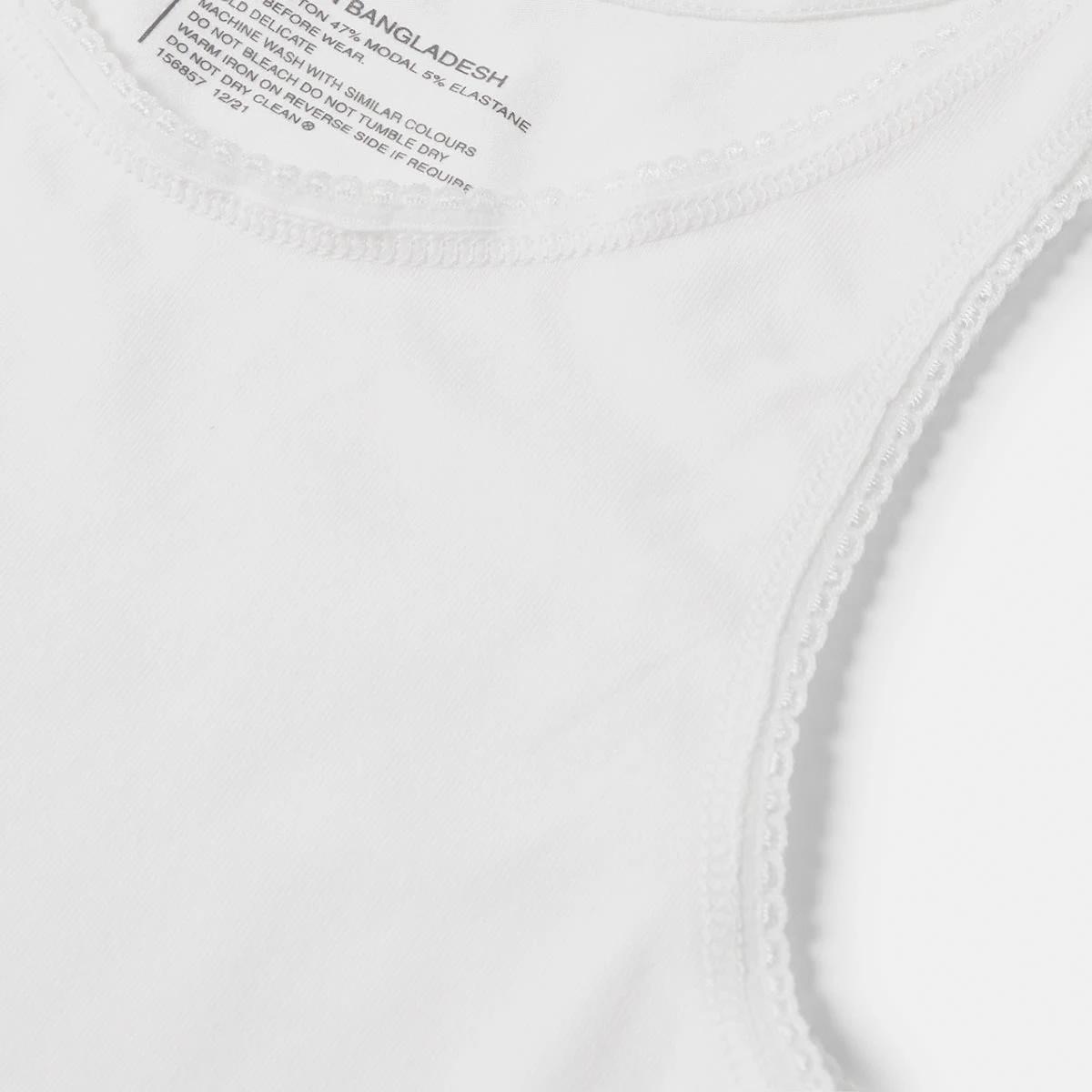 4 3 Pack Super Soft Singlets Floral, 4 of 5