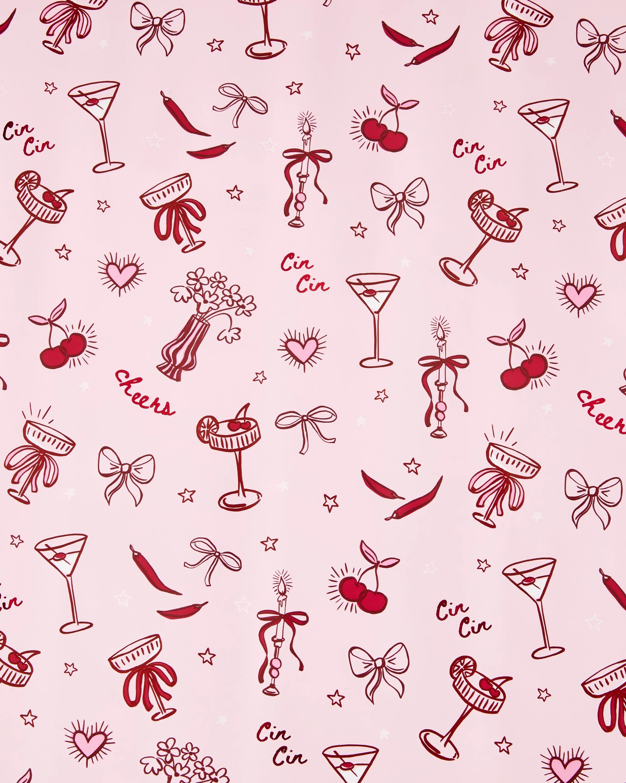 2 4m Festive Pop Gift Wrapping Paper, 2 of 4