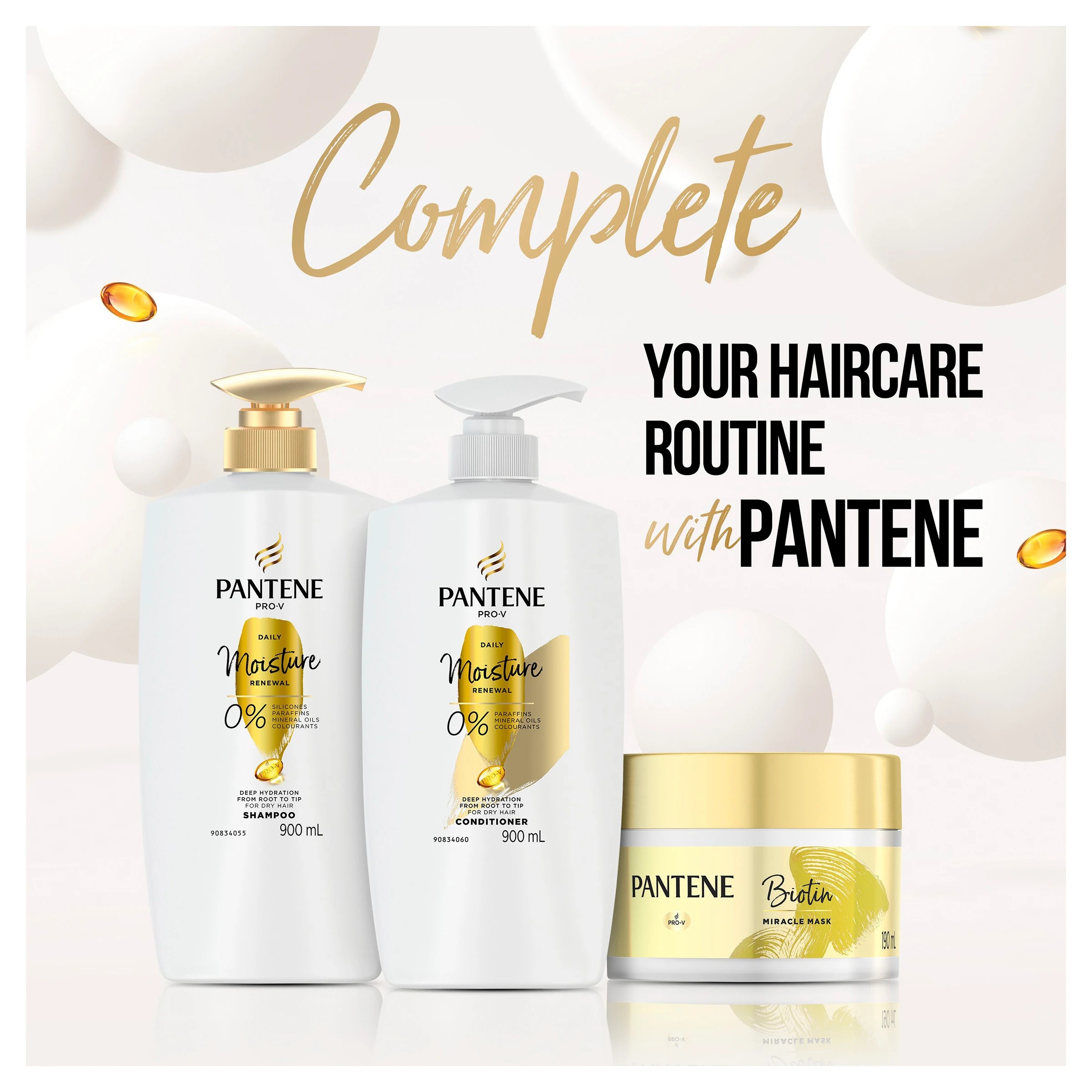 4 Pantene Pro-V Daily Moisture Renewal Shampoo 375ml, 4 of 7