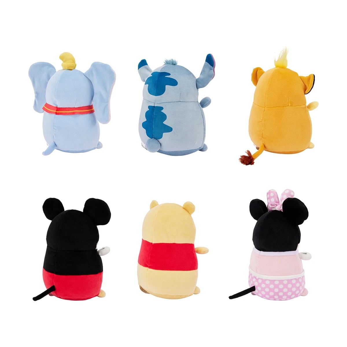 4 Disney 8in. Cushy Plush Toy - Assorted, 4 of 8