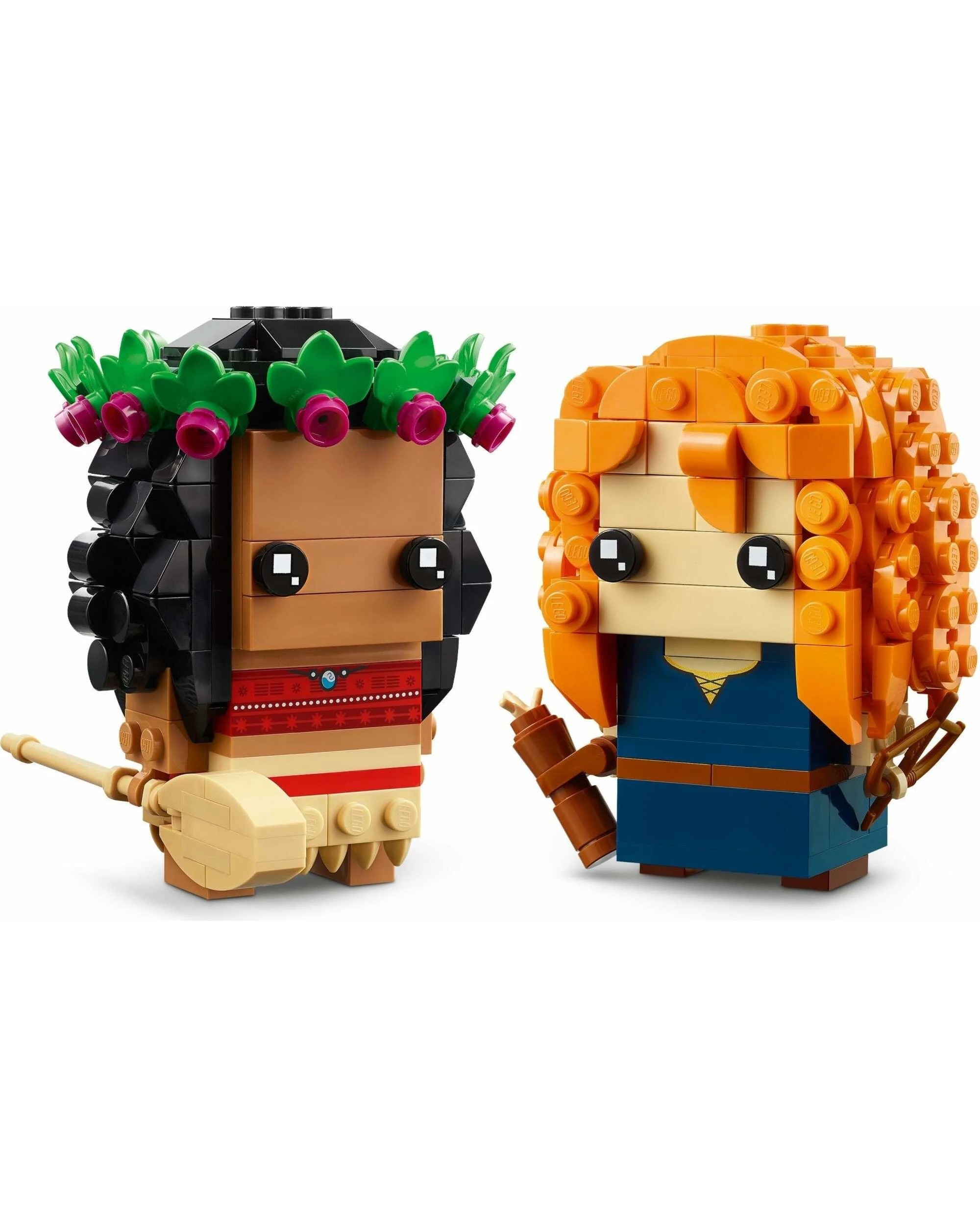 2 LEGO Brickheadz Series 40621 Moana & Merida Disney, 2 of 5