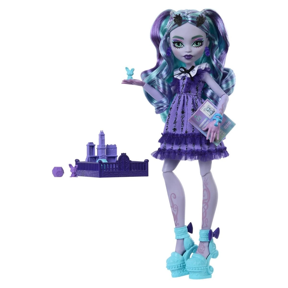 3 Monster High Fearbook Twyla Doll Playset, 3 of 5