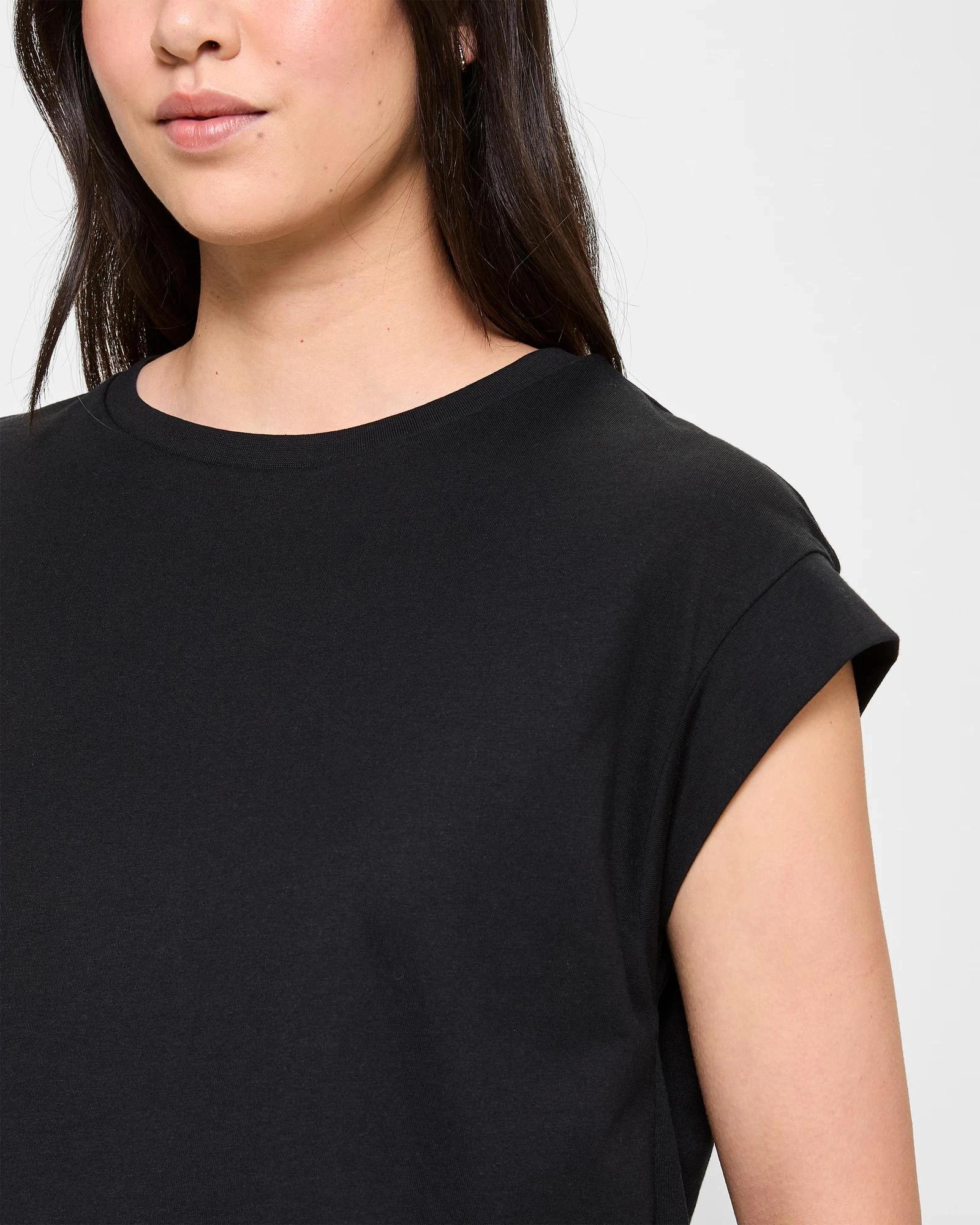 5 Target Australian Cotton Muscle T-Shirt BLACK, 5 of 5