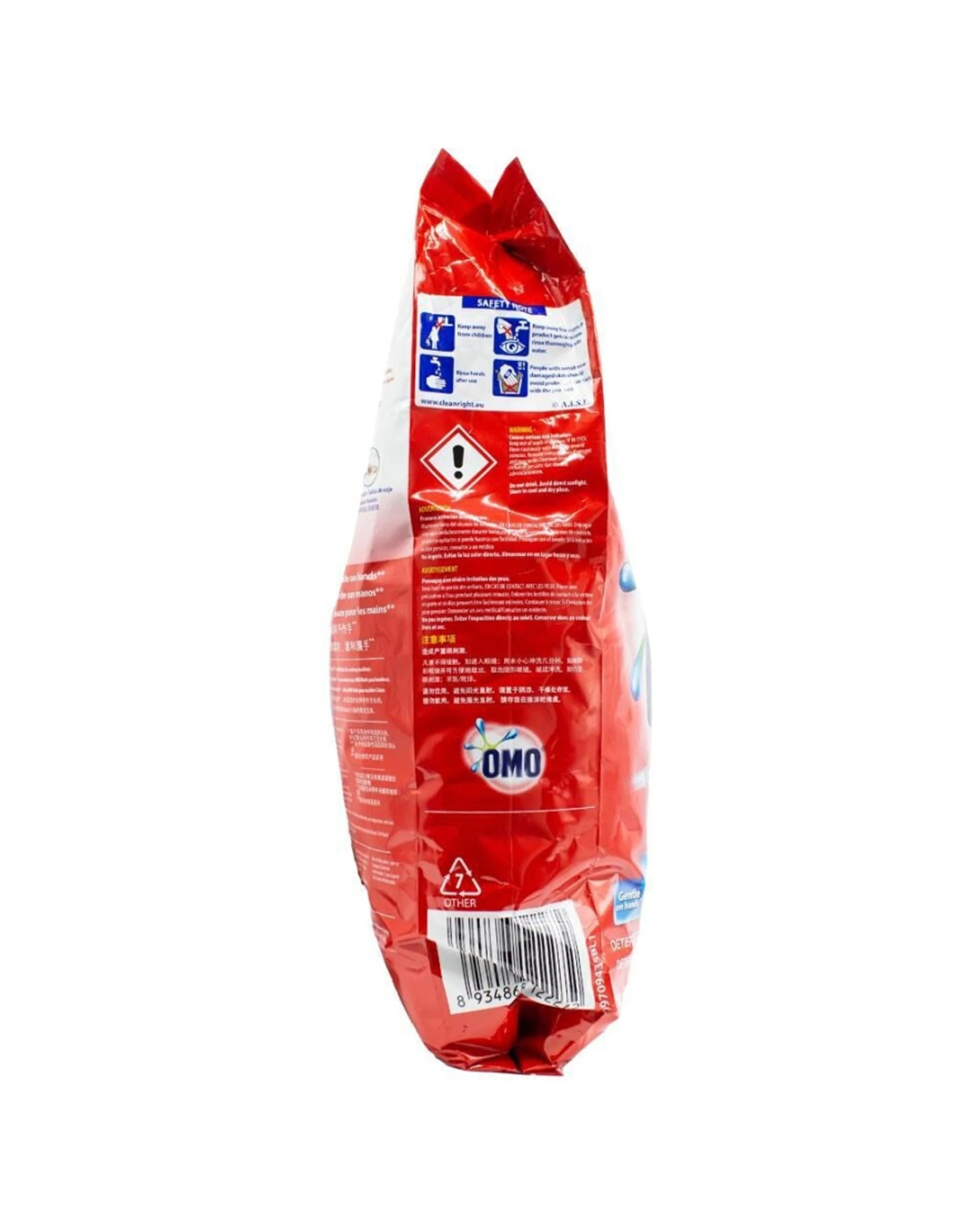 3 Omo Ultra Fast Clean Laundry Detergent 2PK 3kg Washing Powder Refreshing Scent, 3 of 5